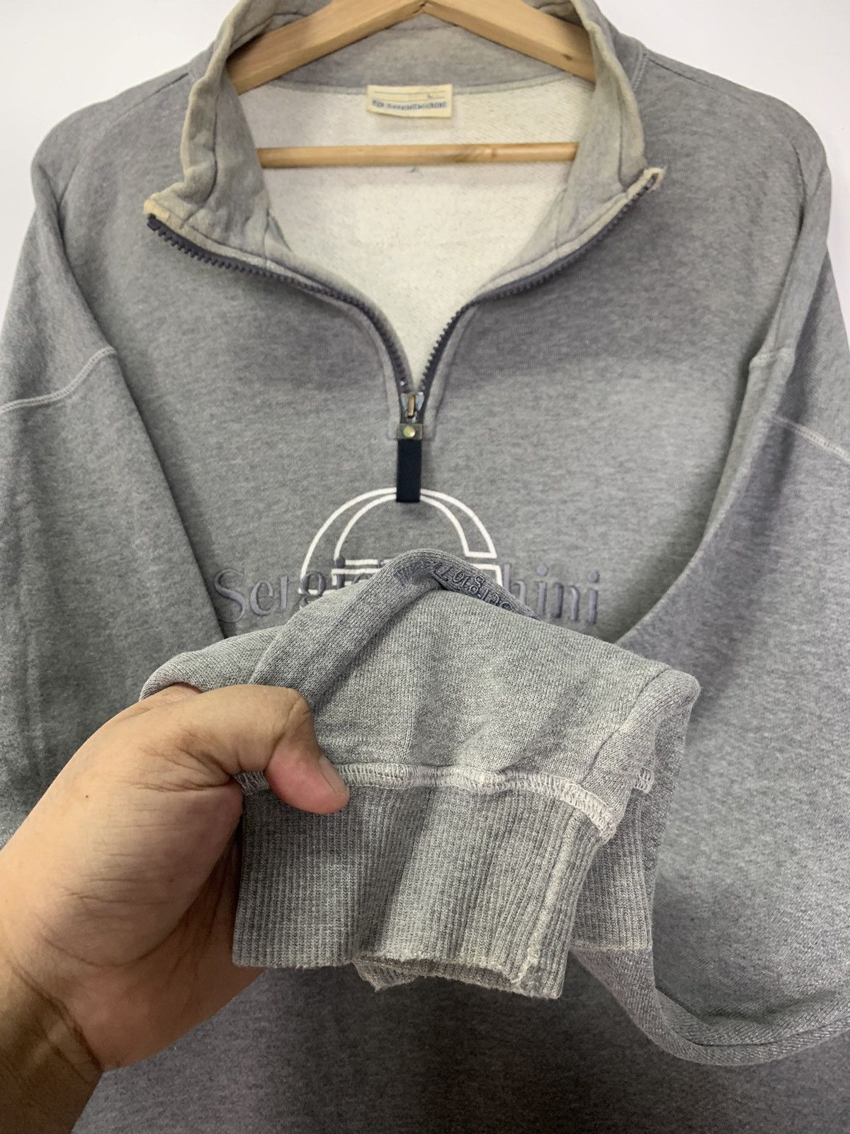 Sergio Tacchini × Vintage Vintage Sergio Tacchini Anorak Size US L / EU 52-54 / 3 - 8 Thumbnail