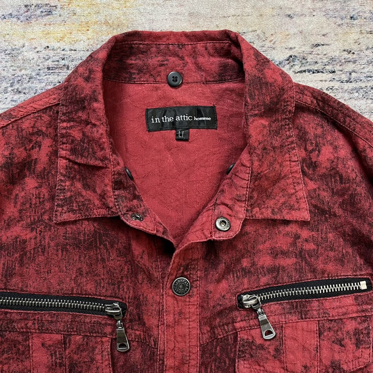In The Attic × Japanese Brand × Le Grande Bleu (L.G.B.) In The Attic homme acid wash shirt Size US L / EU 52-54 / 3 - 4 Thumbnail