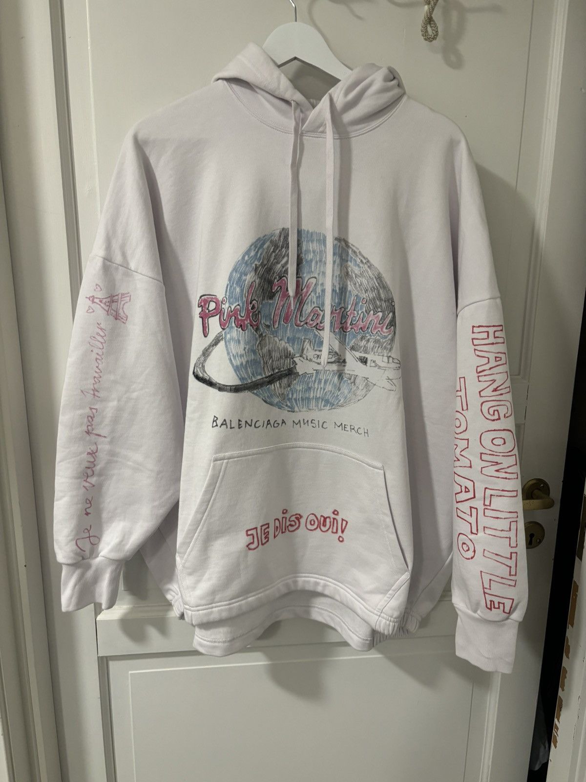 Balenciaga Rare 🎼🎵hoodie Size US M / EU 48-50 / 2 - 1 Thumbnail