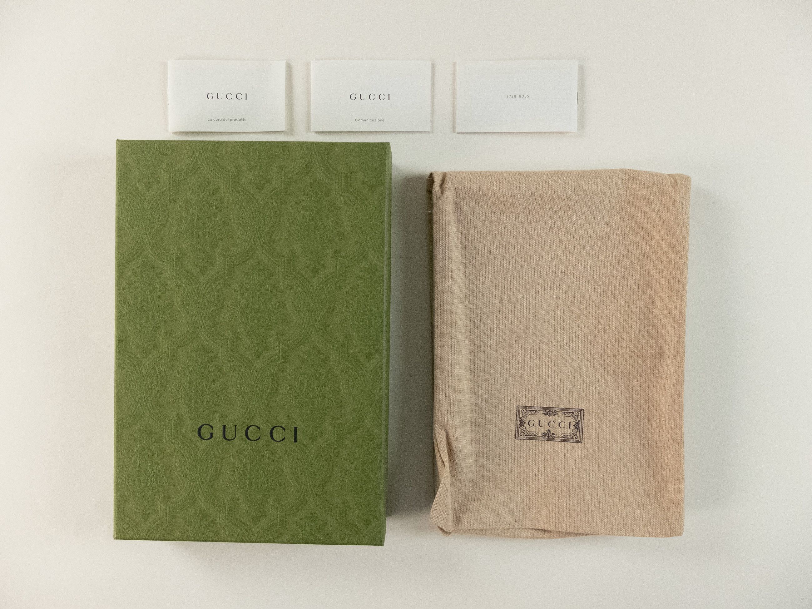 Gucci GUCCI ivory Web & horsebit print notebook card envelope set Size ONE SIZE - 7 Thumbnail