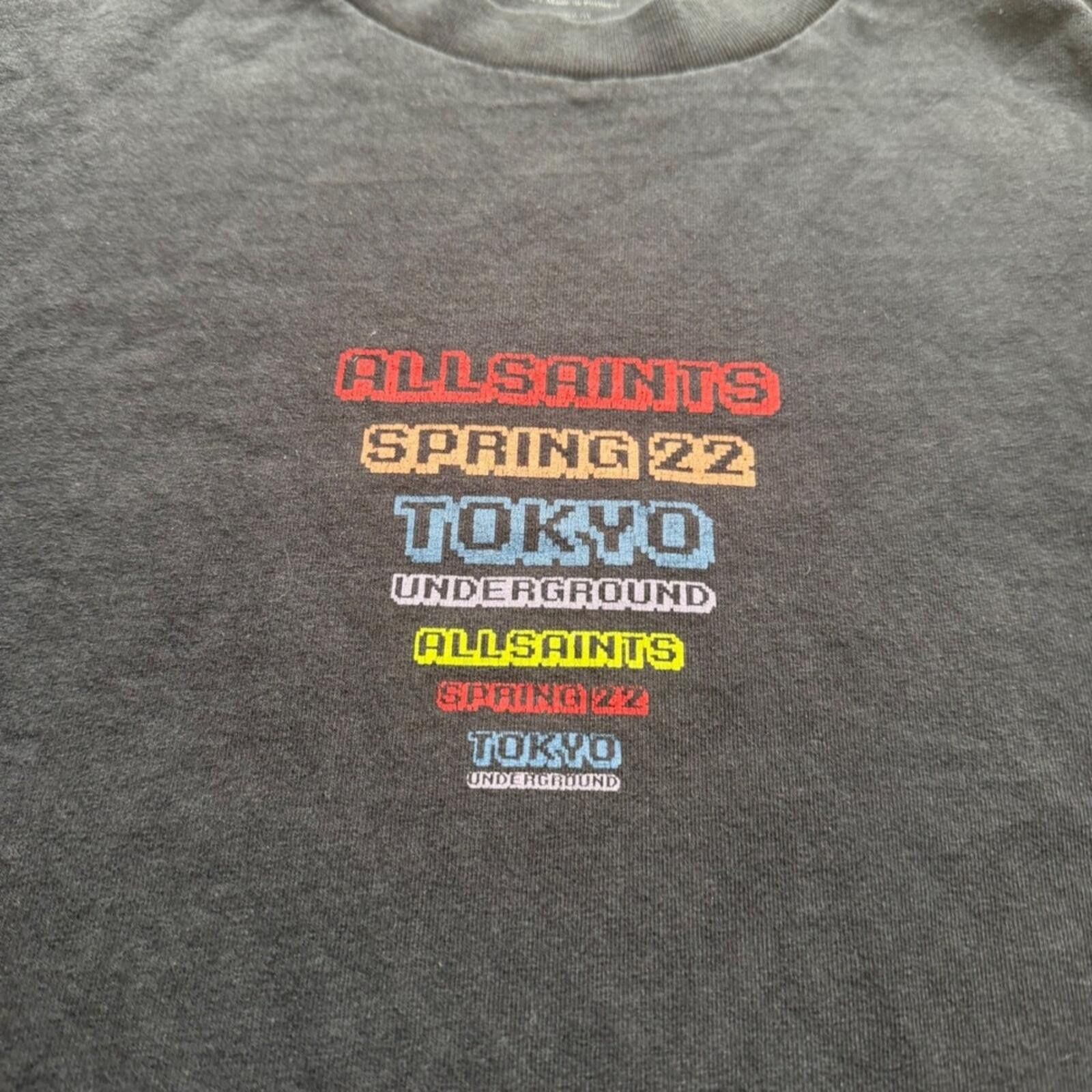 Allsaints AllSaints Tokyo Underground Spring 22 Oversized Graphic Size US S / EU 44-46 / 1 - 3 Thumbnail