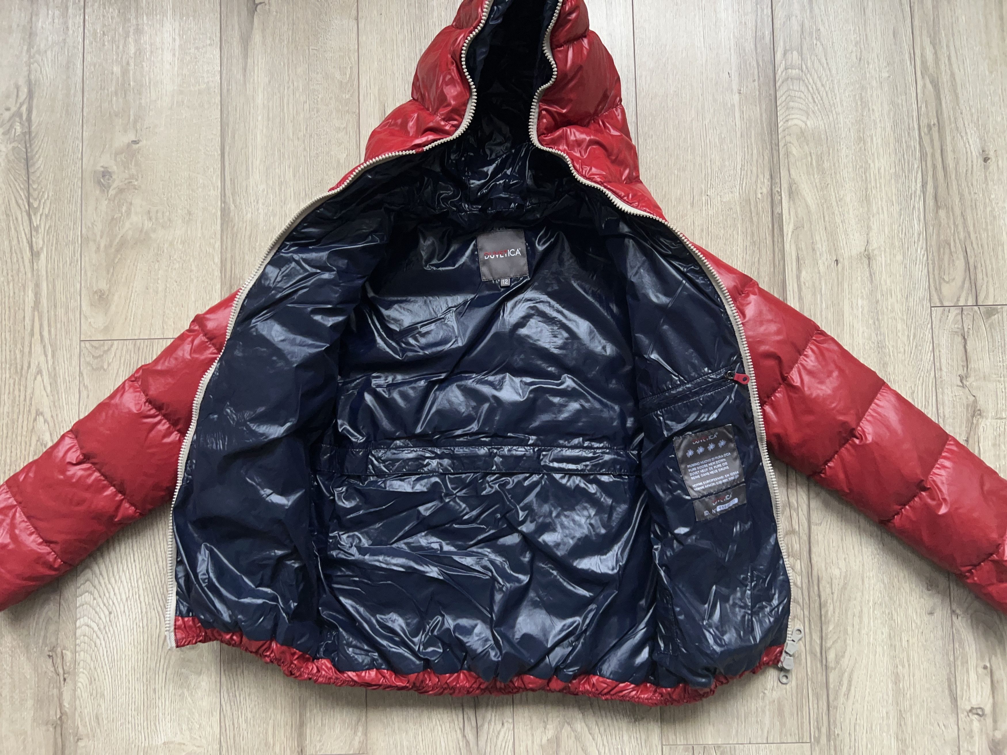 Duvetica Kids Boys Girls Zip Jacket Puffer Hooded Red Size 12 Years Size XXS / US 00 / IT 34 - 11 Thumbnail