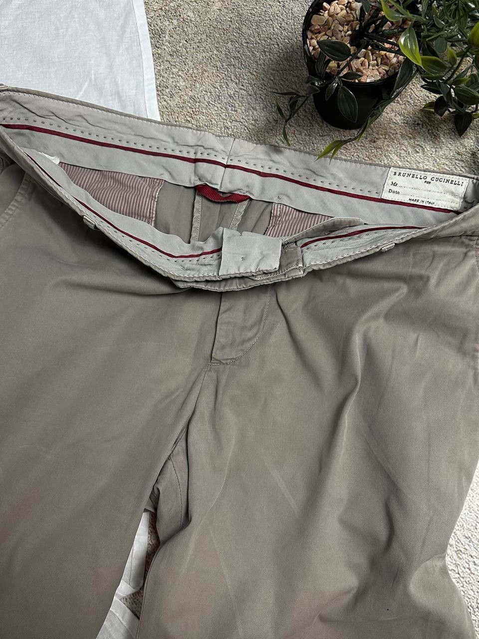Brunello Cucinelli × Vintage BRUNELLO CUCINELLI pants chinos Size US 38 / EU 54 - 7 Thumbnail