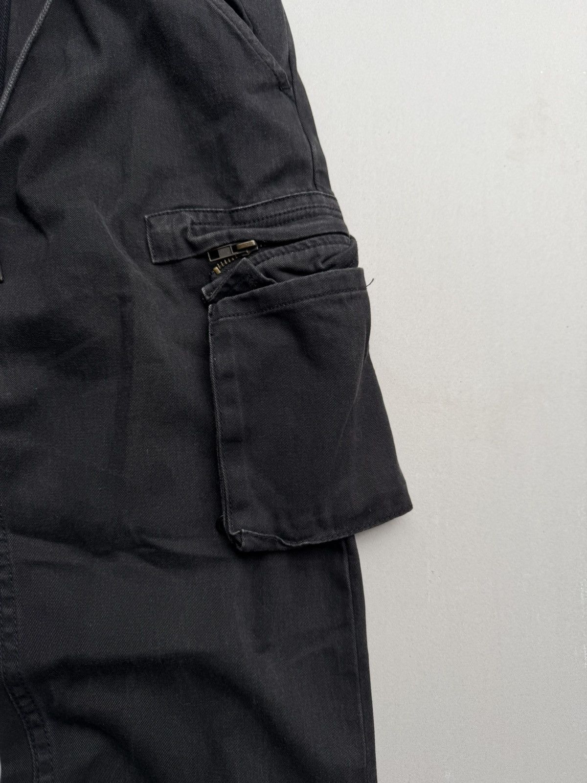 Japanese Brand Relaxed flare cargo pants Size US 29 - 3 Thumbnail