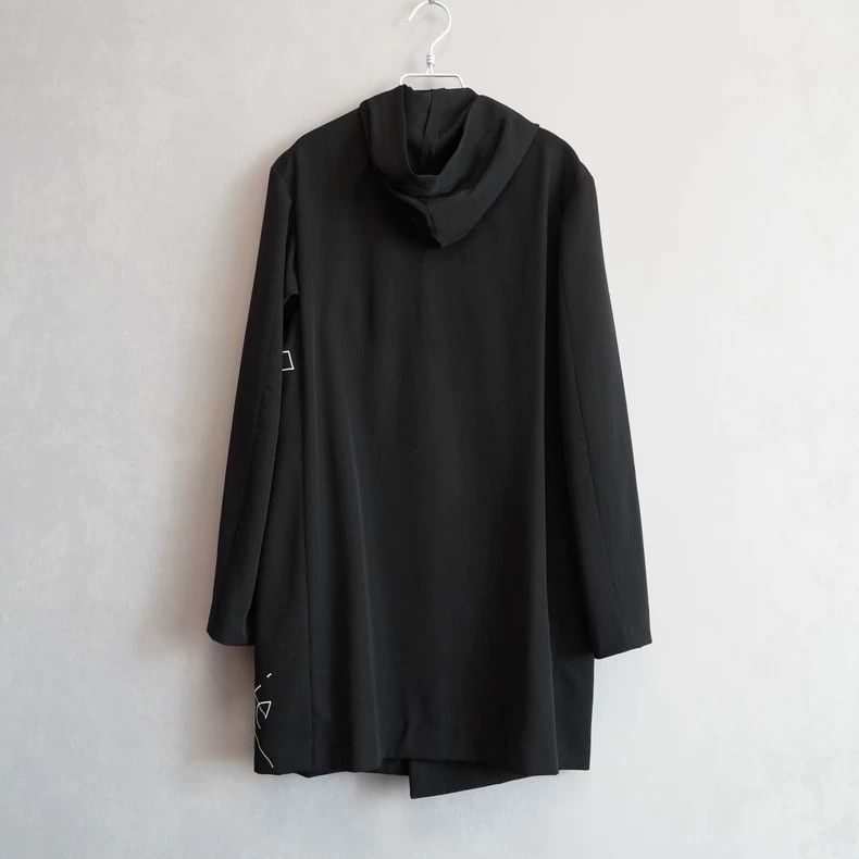 Yohji Yamamoto Yohji Yamamoto 16AW hooded Miyazawa embroidered jacket 250 Size US L / EU 52-54 / 3 - 2 Thumbnail