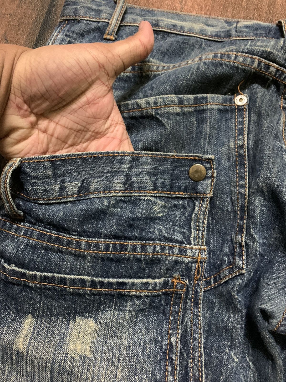 If Six Was Nine CRAZY BONDAGE PUNK double knee / double waist multipocket Size US 34 / EU 50 - 19 Thumbnail