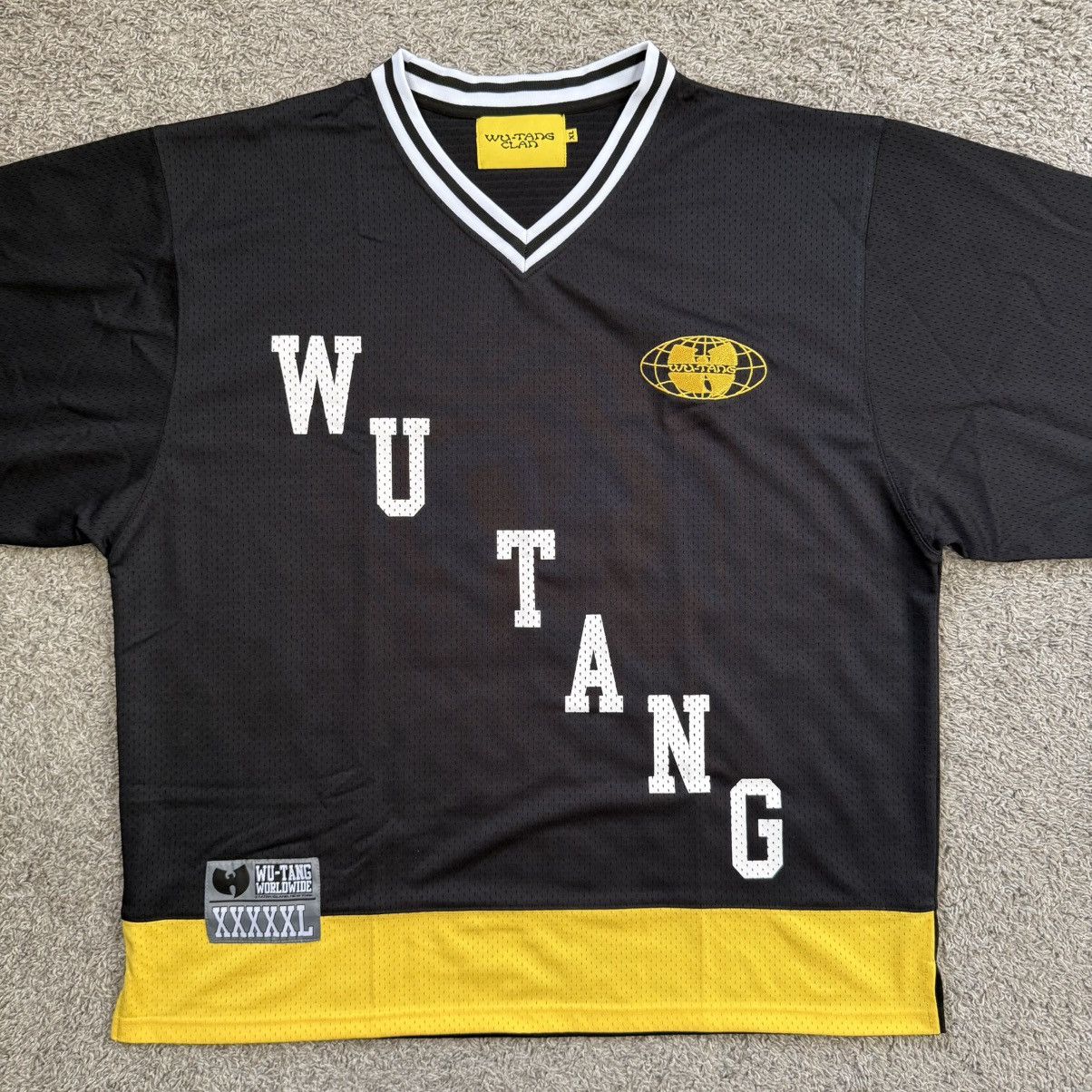 Wu-Tang Clan Wu tang Clan Jersey Rap Tee Rare Baggy ODB Hype Black