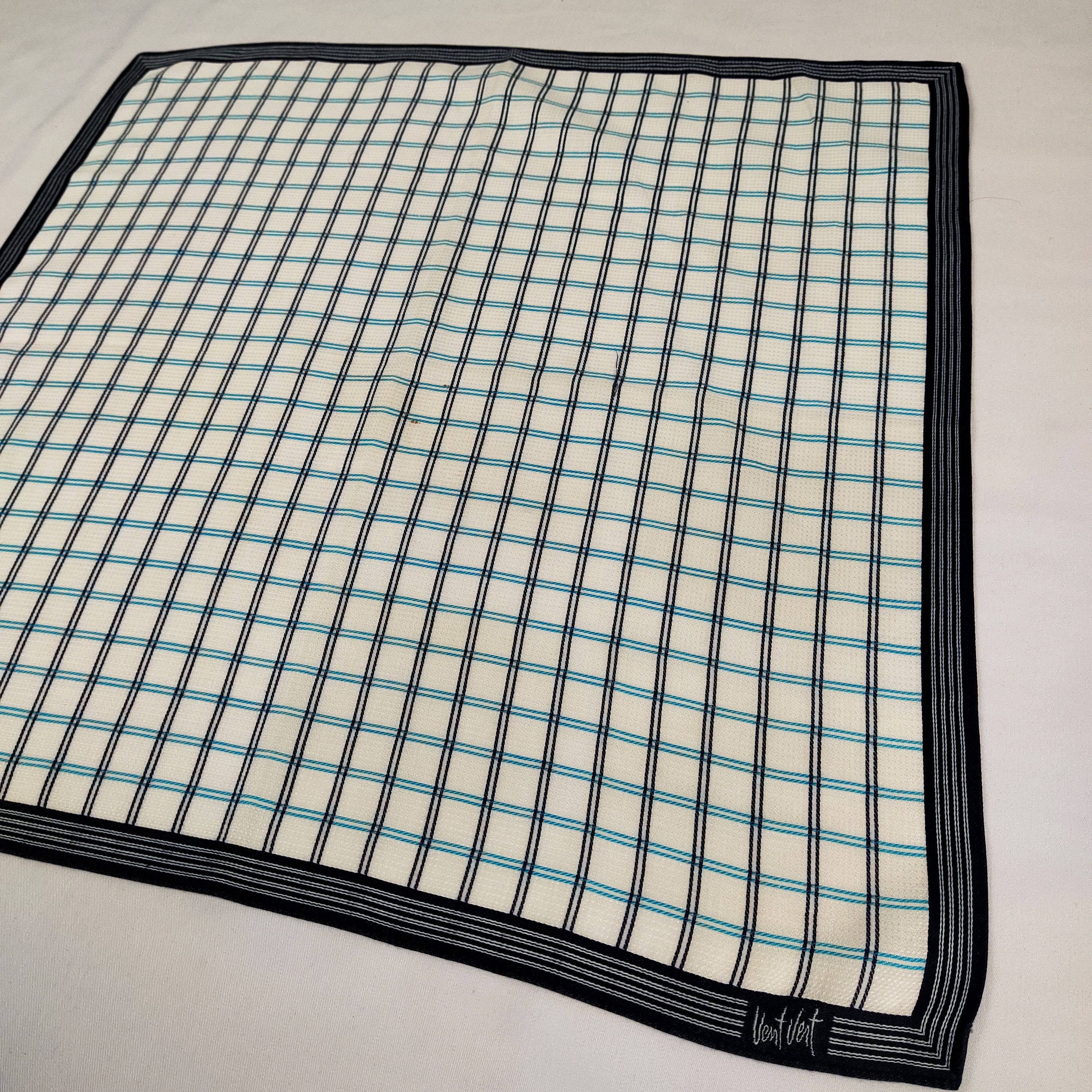 Vintage Vent Vent Handkerchief / Neckerchief / Bandana FZ369 Size ONE SIZE - 4 Thumbnail