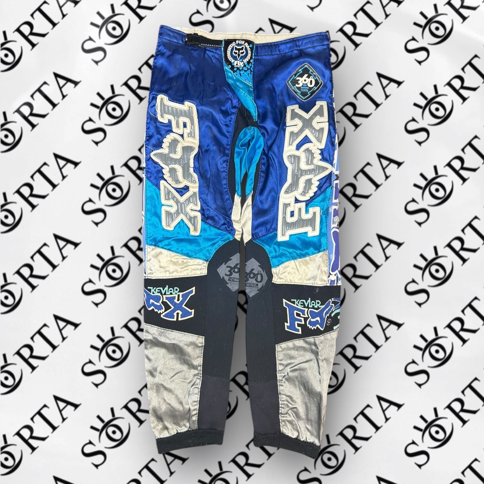 Fox Racing 90s/Y2K ATV Motocross Fox 360 Kevlar Race Pants Racing Gear Size US 32 / EU 48 - 1 Thumbnail
