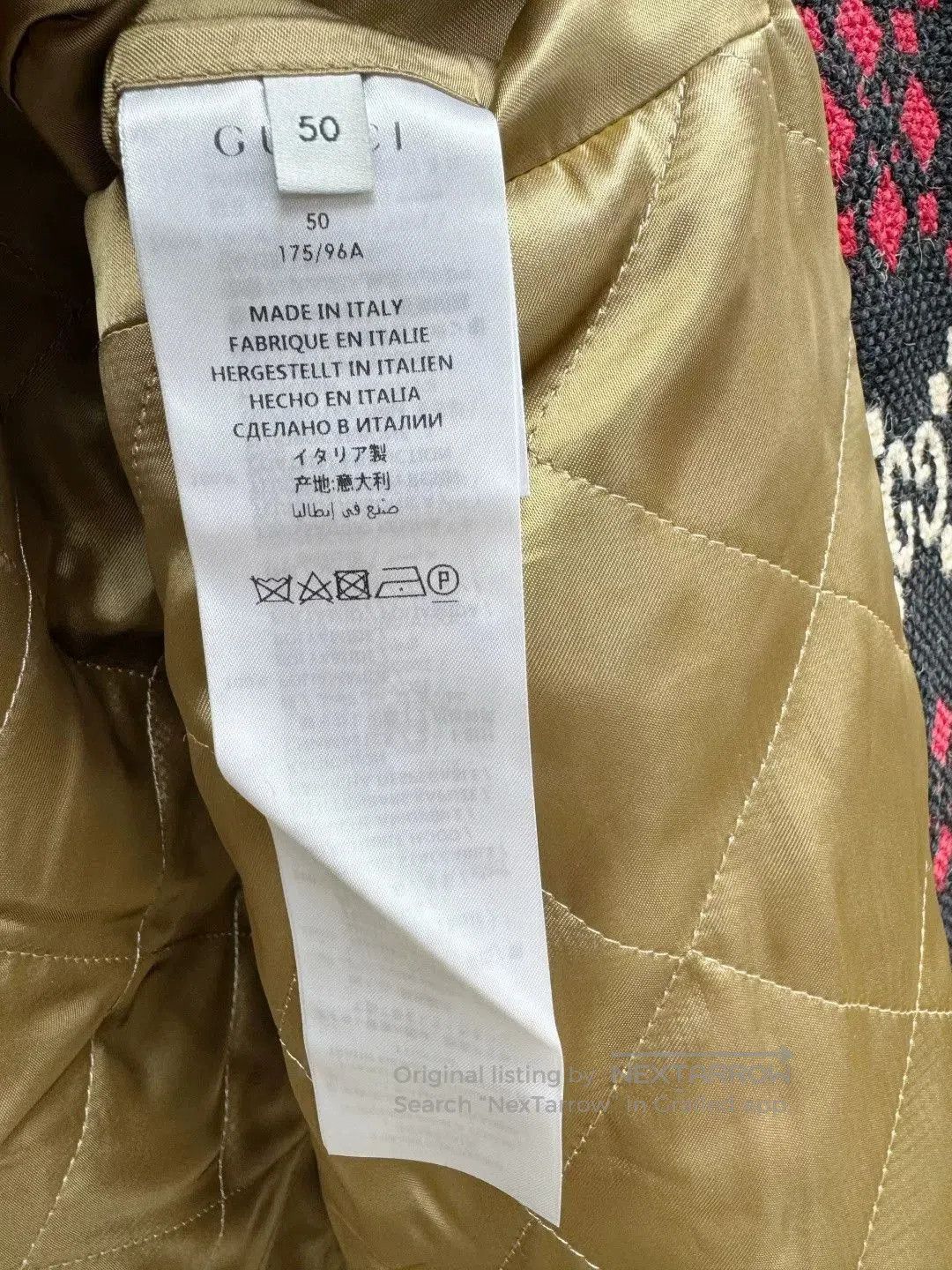 Gucci Gucci Men's Monogram Jacket. Size US M / EU 48-50 / 2 - 7 Thumbnail