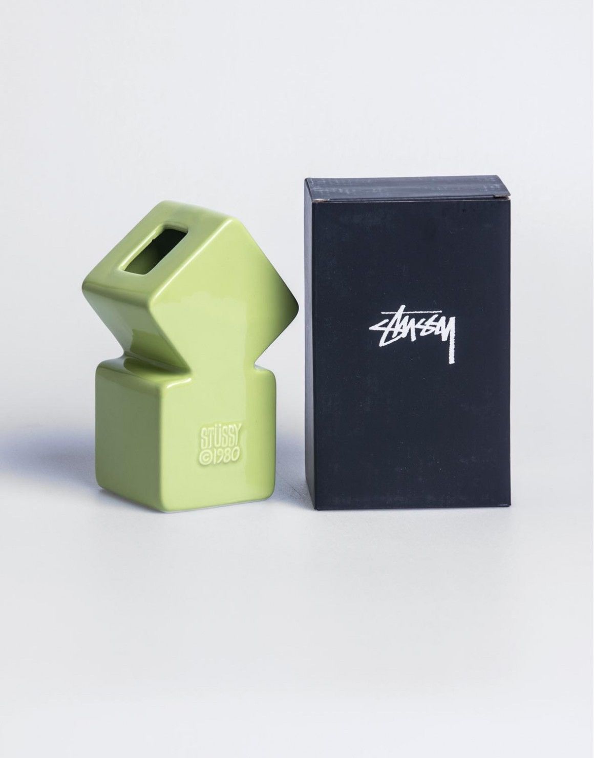 Stussy Stussy Dice Ceramic Vase - Lime Size ONE SIZE - 8 Thumbnail