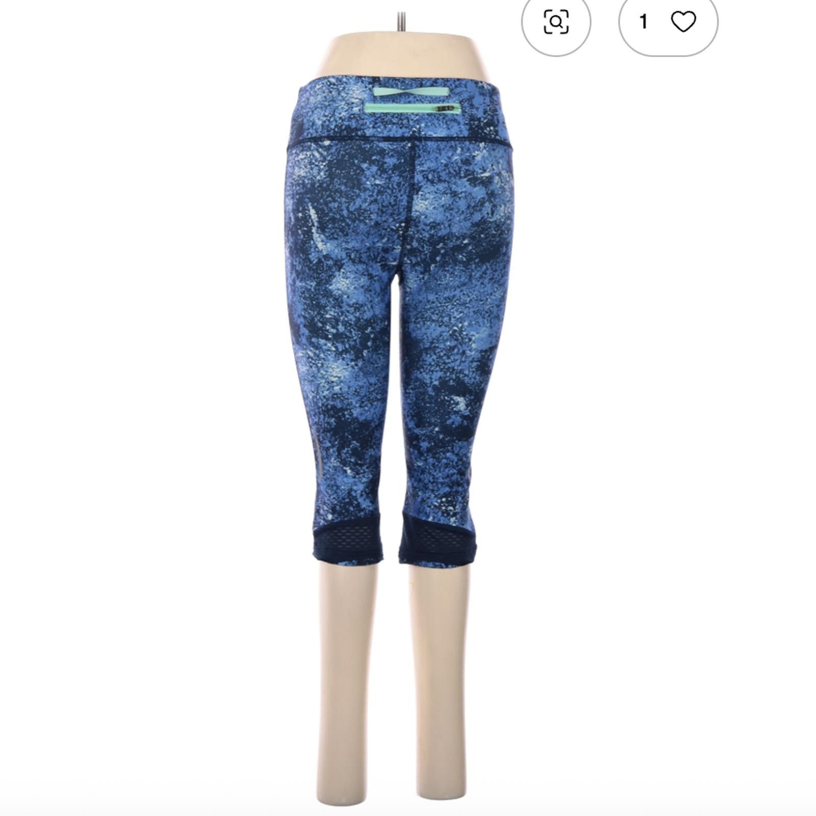 Under Armour Under Armour Blue Active Capri Pants Size M Size 32" / US 10 / IT 46 - 2 Thumbnail