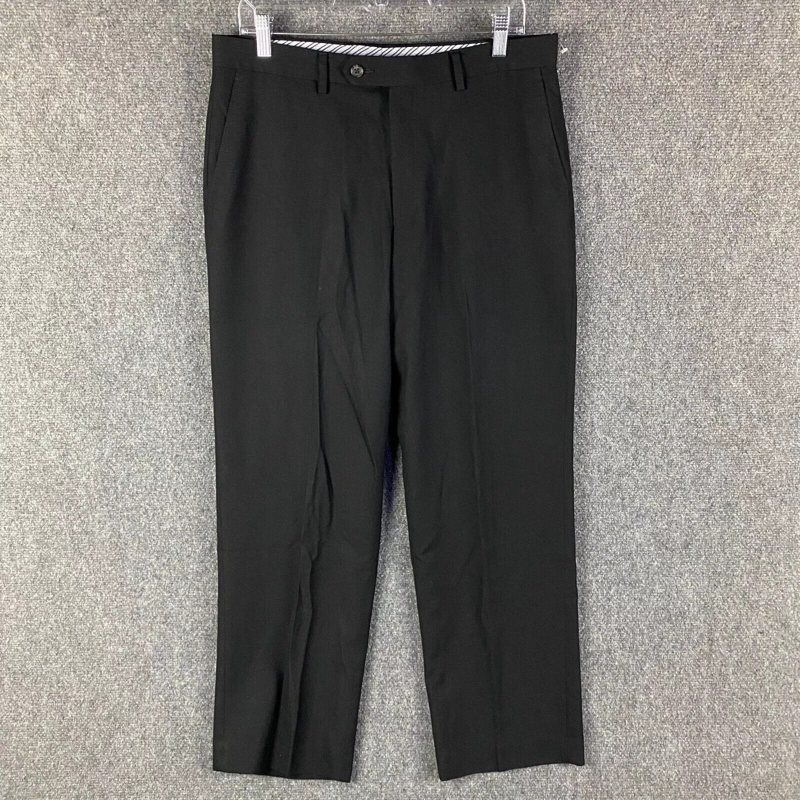 Izod Izod Slacks Men's 34x30 Dress Pants Polyester Adults Slash Size US 34 / EU 50 - 1 Thumbnail