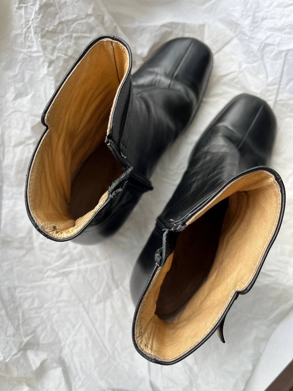 Japanese Brand × Vintage A.D.O Collection vintage japanese black leather ankle boots Size US 6.5 / IT 36.5 - 4 Thumbnail