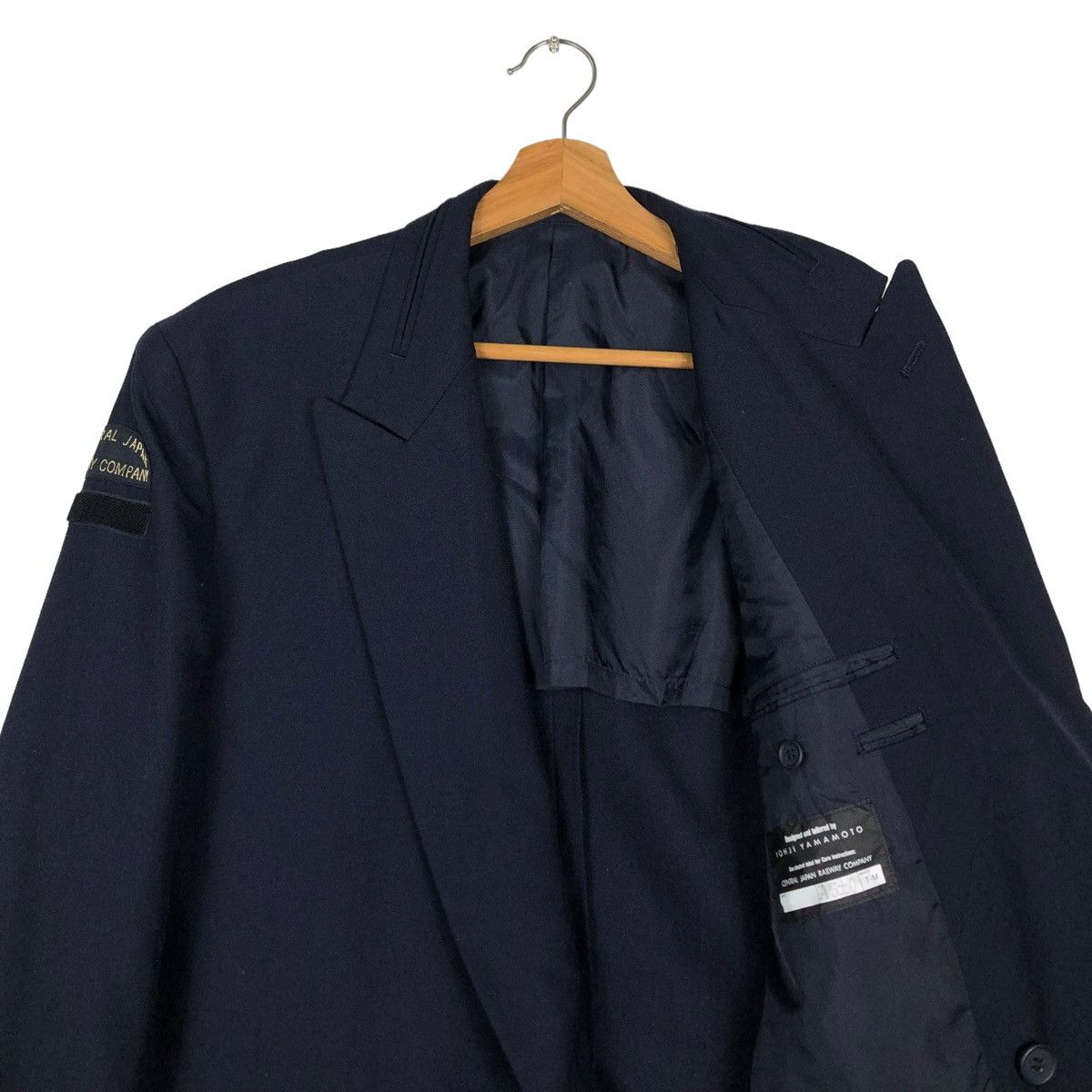 Yohji Yamamoto 🔥VINTAGE YOHJI YAMAMOTO JAPAN RAILWAY WORK JACKET Size US M / EU 48-50 / 2 - 12 Thumbnail