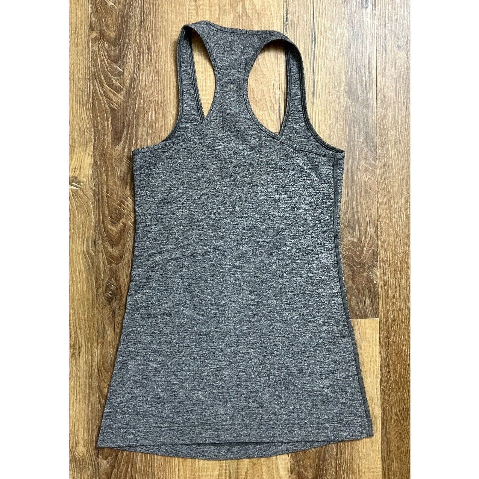 Lululemon Lululemon Women’s Racerback Tank Top Grey Marbled Size S EUC Size S / US 4 / IT 40 - 2 Thumbnail