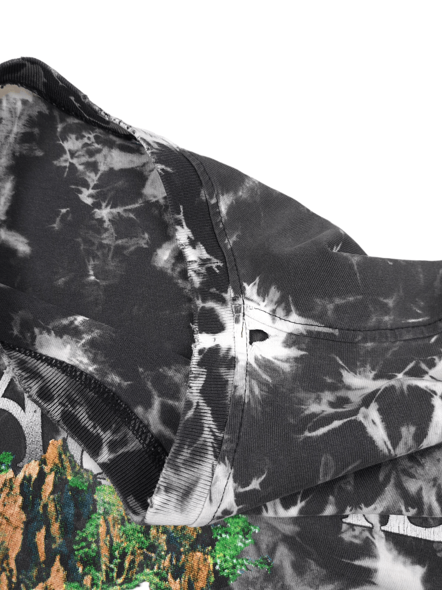 Vintage 💎 Vintage Thrashed Distressed Bleached Dye Thailand Tshirt Size US XL / EU 56 / 4 - 8 Thumbnail