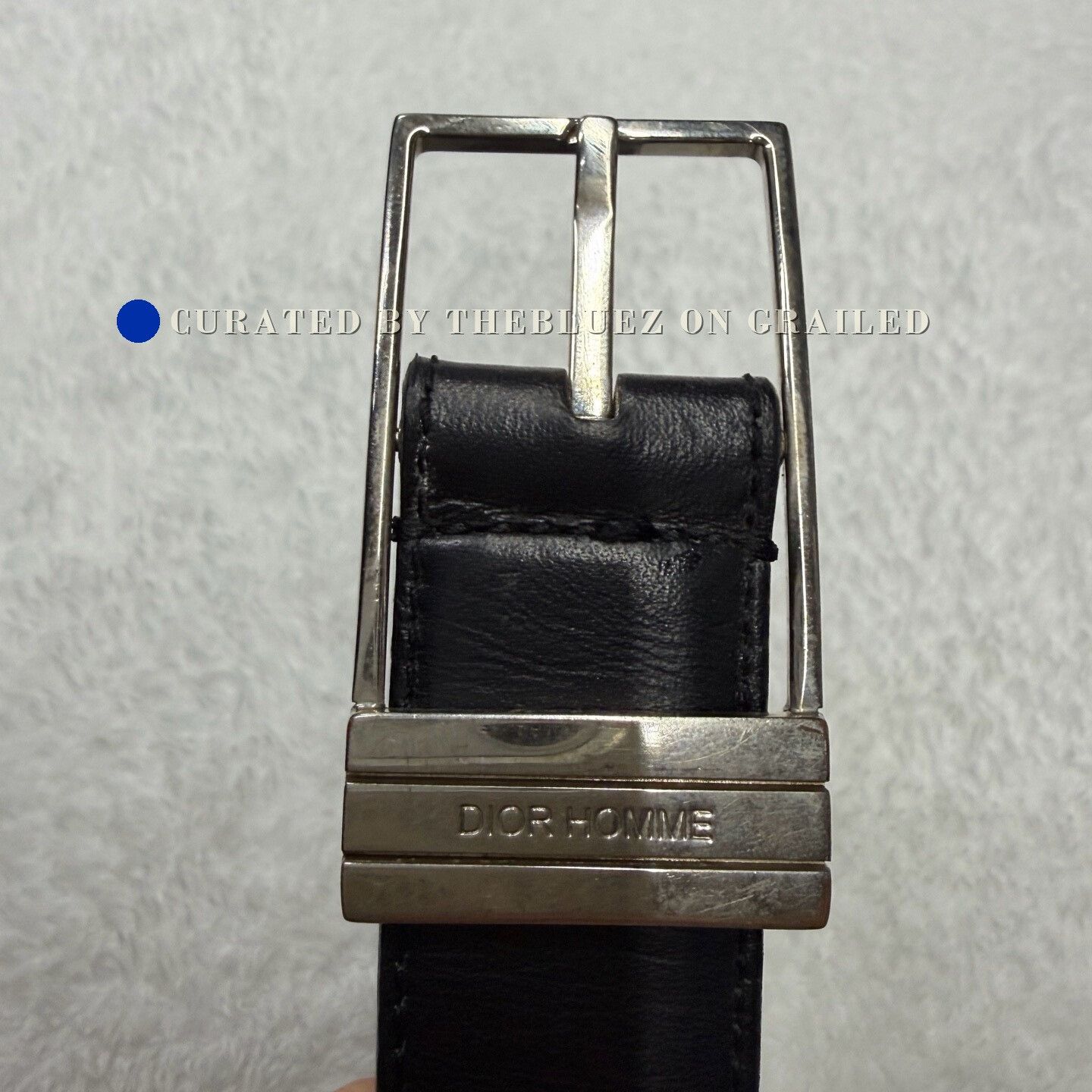 Dior × Hedi Slimane Dior Homme AW05 H Belt | Grailed