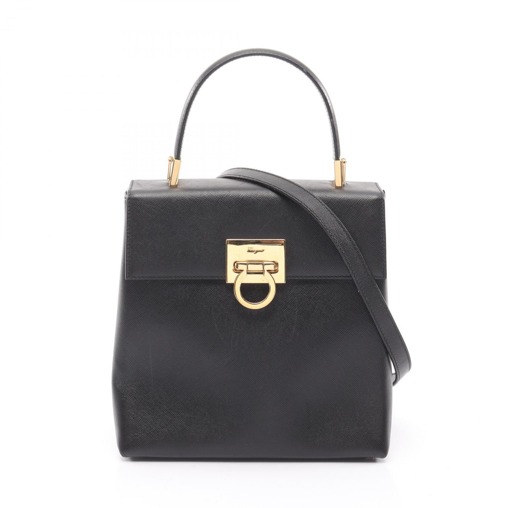 Salvatore Ferragamo Salvatore Ferragamo Salvatore Ferragamo Leather Handbag Leather Handbag DUTY FREE for USA Size ONE SIZE - 1 Thumbnail