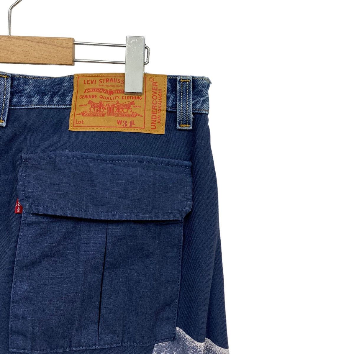 Undercover Undercover 22AW Docking Docking Denim Sweat Pants Size US 35 - 8 Thumbnail