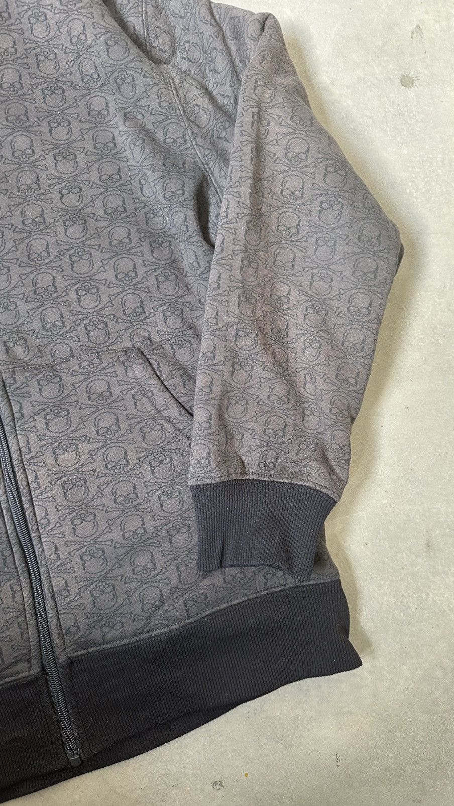 Vintage SKULLS THERMAL INNER SWEATER IFSIXWAS NINE STYLE Size US M / EU 48-50 / 2 - 3 Thumbnail