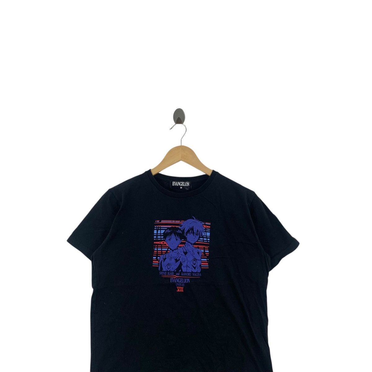 Band Tees EVANGELION ANIME KAWORU NAGISA Shinji Hikari Tee Shirt Top Size US M / EU 48-50 / 2 - 2 Thumbnail