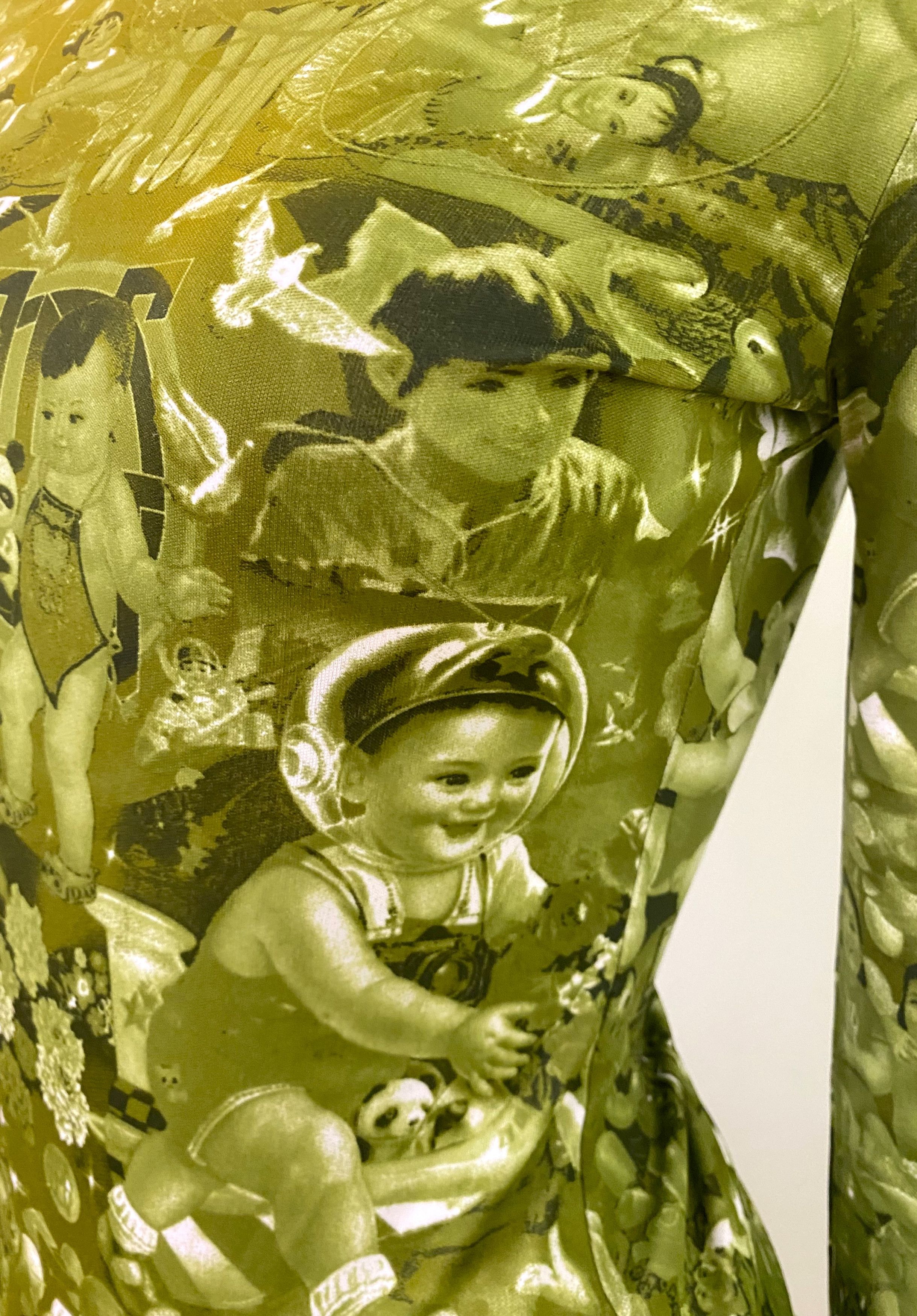 Jean Paul Gaultier Jean Paul Gaultier Chinese Children Baby Propaganda Top Size S / US 4 / IT 40 - 5 Thumbnail
