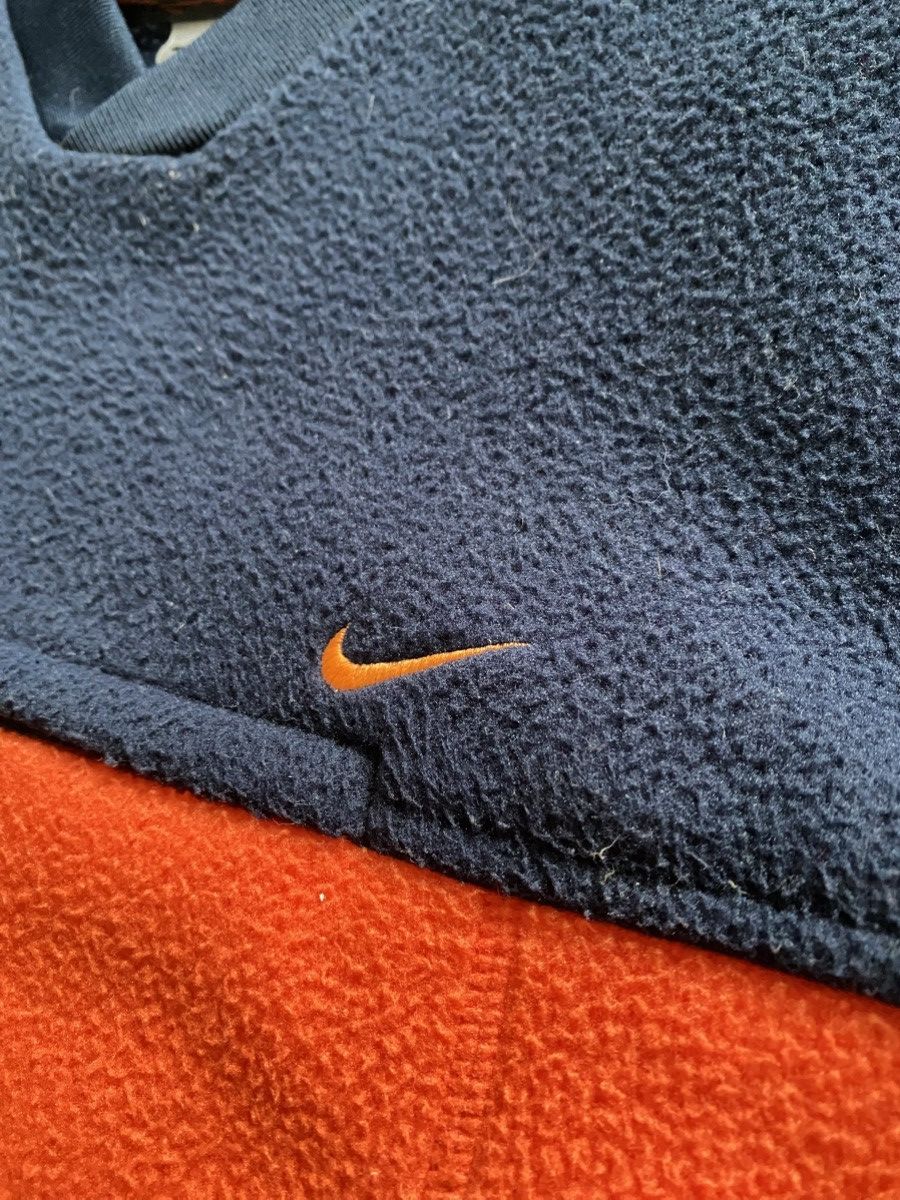 Nike × Vintage Vintage 🍊 90s sweatshirt nike fleece Size US S / EU 44-46 / 1 - 4 Thumbnail