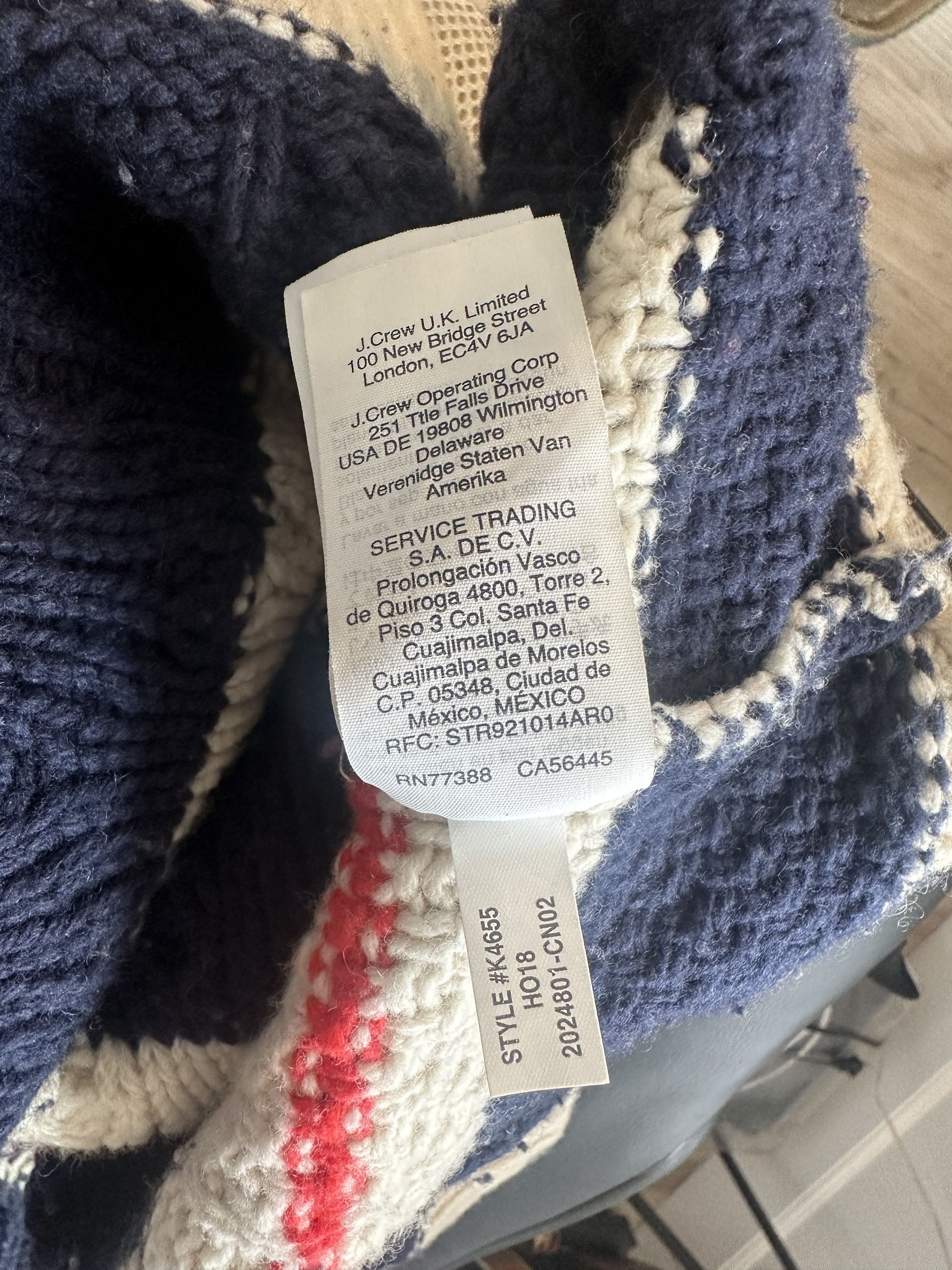 J.Crew J.Crew XL Norwegian Fisherman Knit Sweater – Wool Size US XL / EU 56 / 4 - 4 Thumbnail