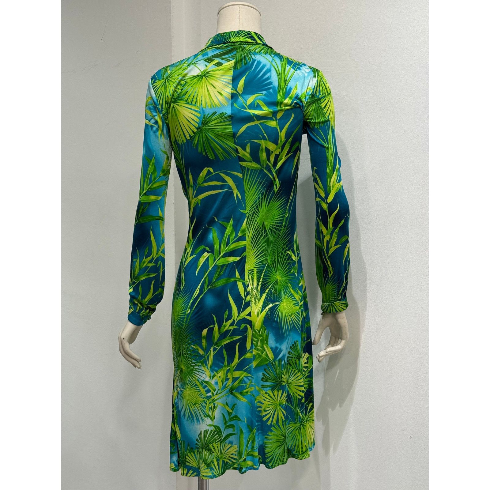 Versace S/S2000 Gianni Versace jungle midi dress Size S / US 4 / IT 40 - 13 Thumbnail