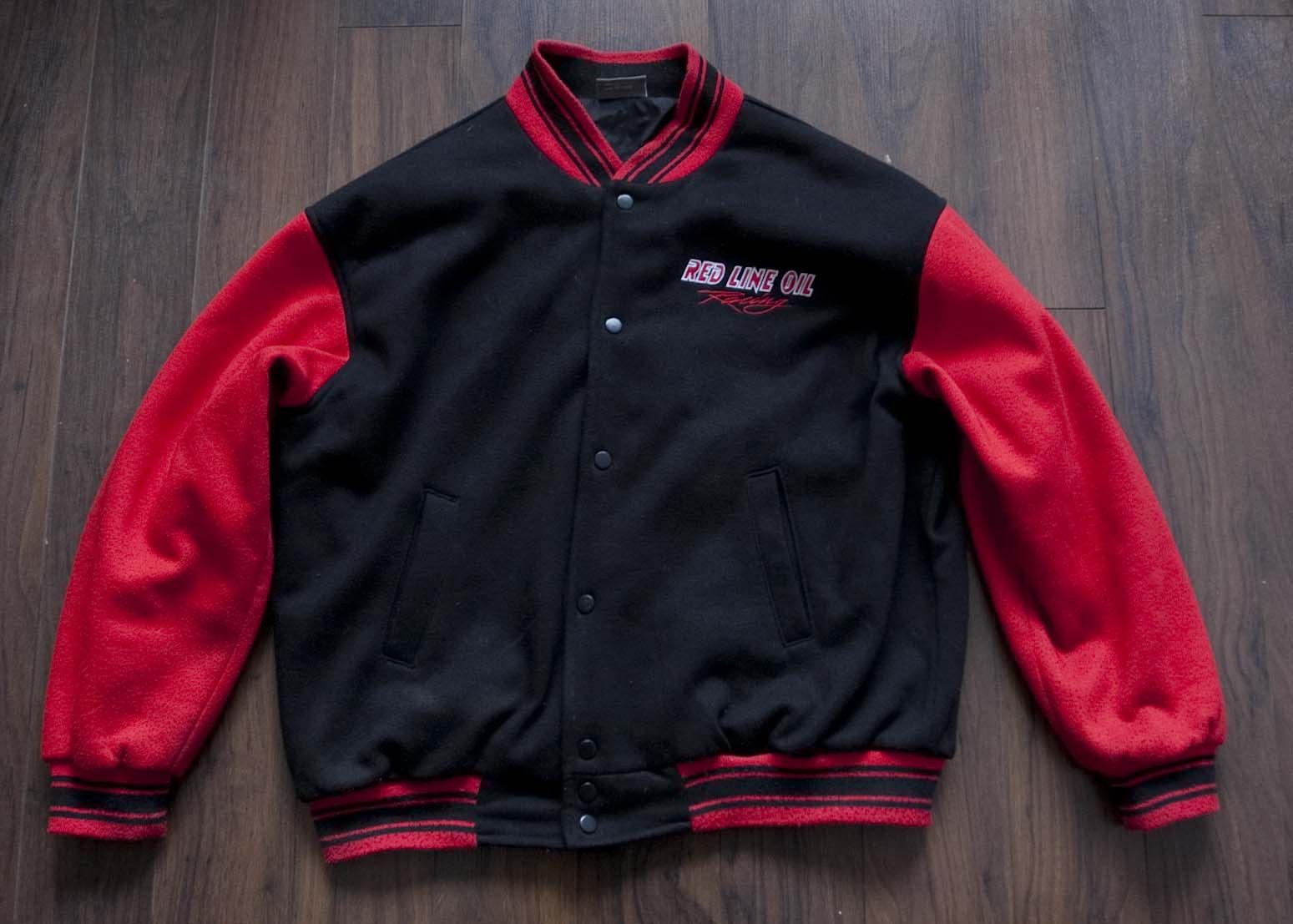 Other Red Line Oil Racing Varsity Jacket Size XL Size US XL / EU 56 / 4 - 1 Thumbnail