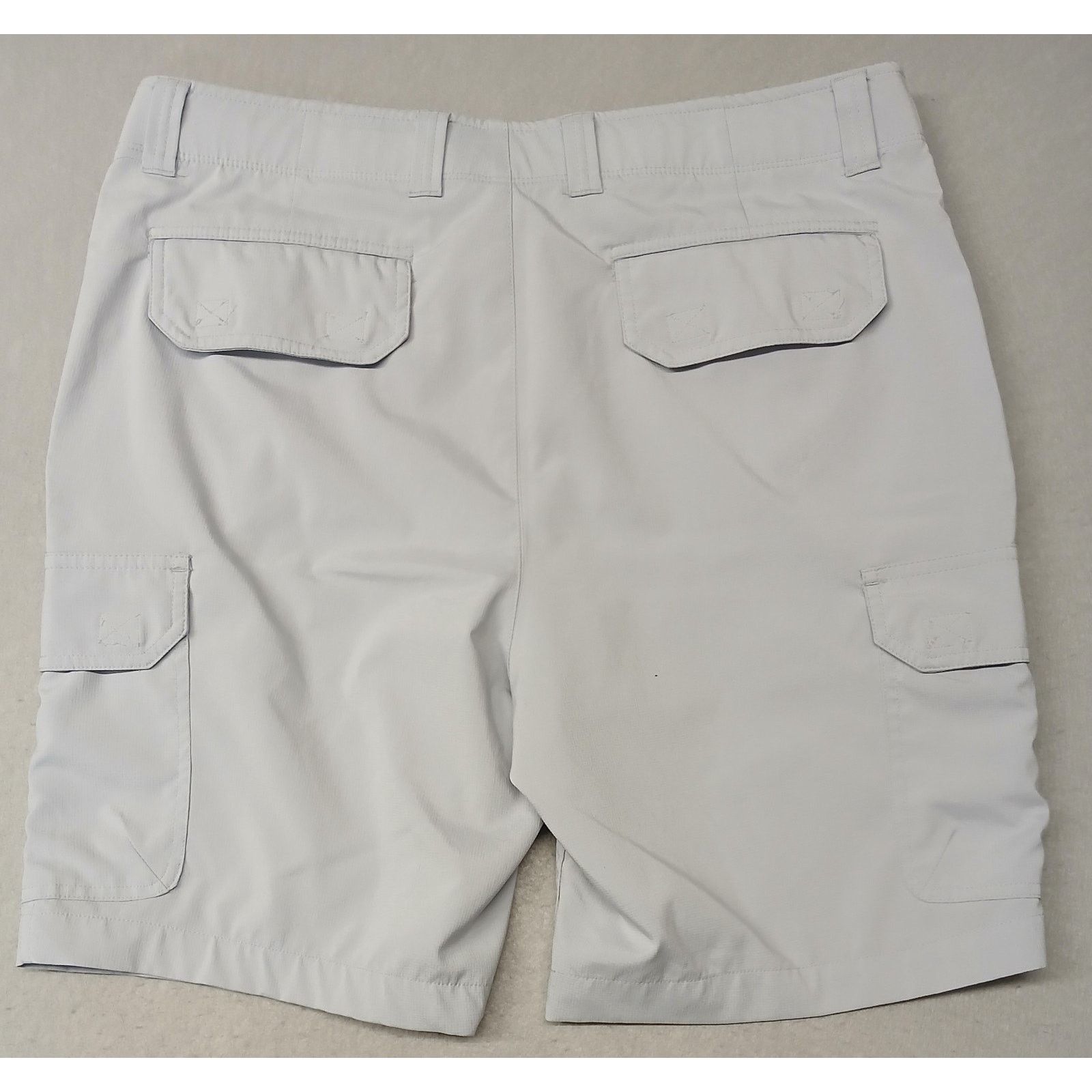 Roundtree & Yorke Roundtree & Yorke (36) Gray Perfromance Dri-Fit Cargo Shorts Size US 36 / EU 52 - 9 Thumbnail