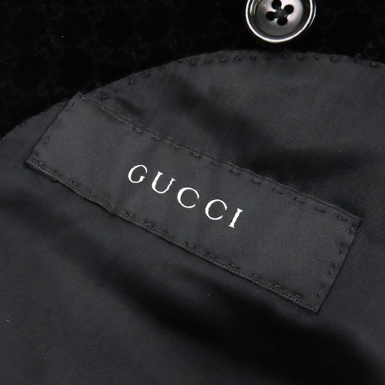 Gucci GUCCI by Tom Ford FW 2004 Monogram Velvet GG Jacket demna Size US M / EU 48-50 / 2 - 8 Thumbnail