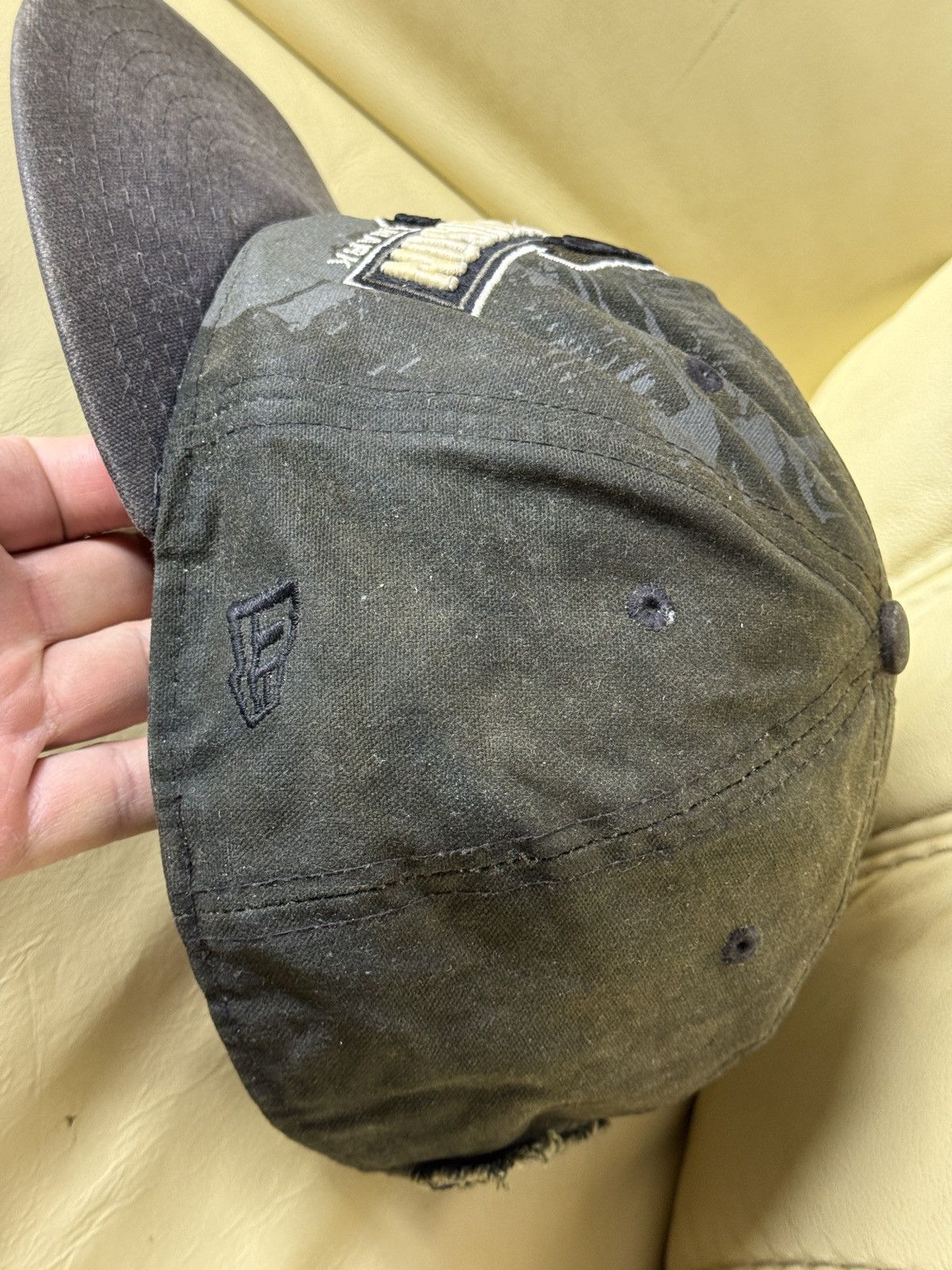 Harley Davidson Vintage Harley Davidson New Era Waxed Snap Back Cap Size ONE SIZE - 9 Thumbnail