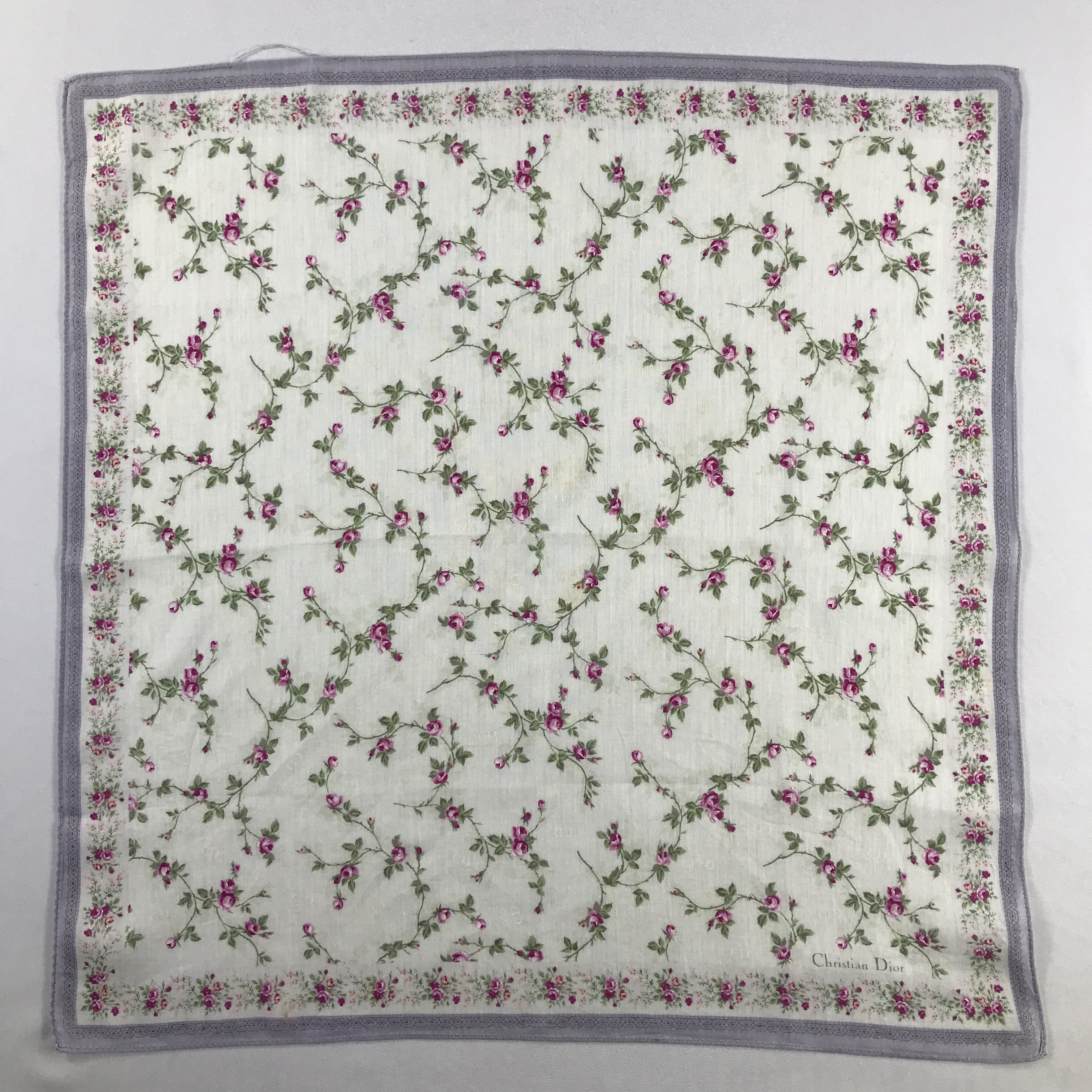 Christian Dior Monsieur ChrisTIAN DIOr Handkerchief / Bandana / Neckerchief C633 Size ONE SIZE - 3 Thumbnail