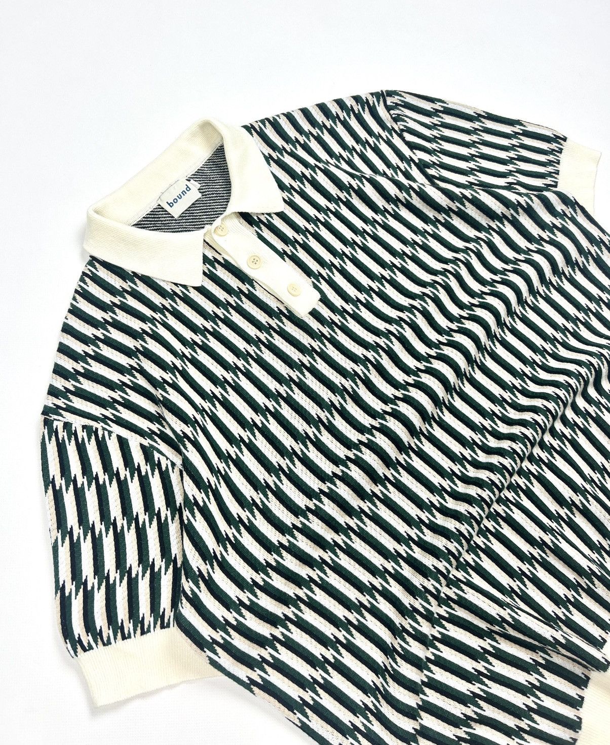 Designer Luxury Bound Messina Knit Polo Shirt Size M Size US M / EU 48-50 / 2 - 4 Thumbnail