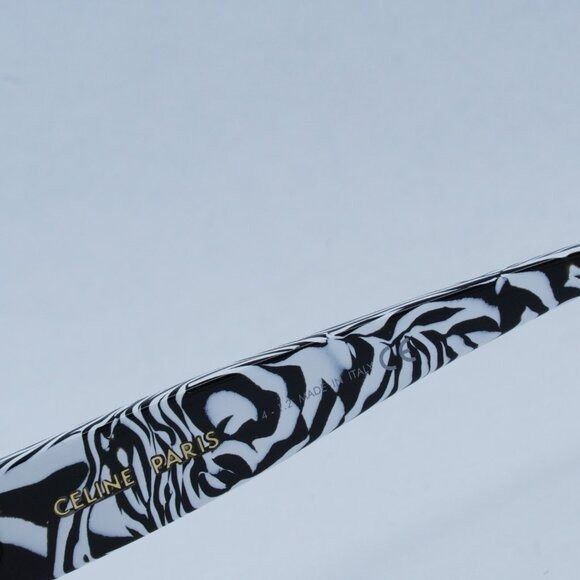 Celine 🕶️ New Celine CL40195I 04A Zebra/Smoke Sunglasses Size ONE SIZE - 7 Thumbnail