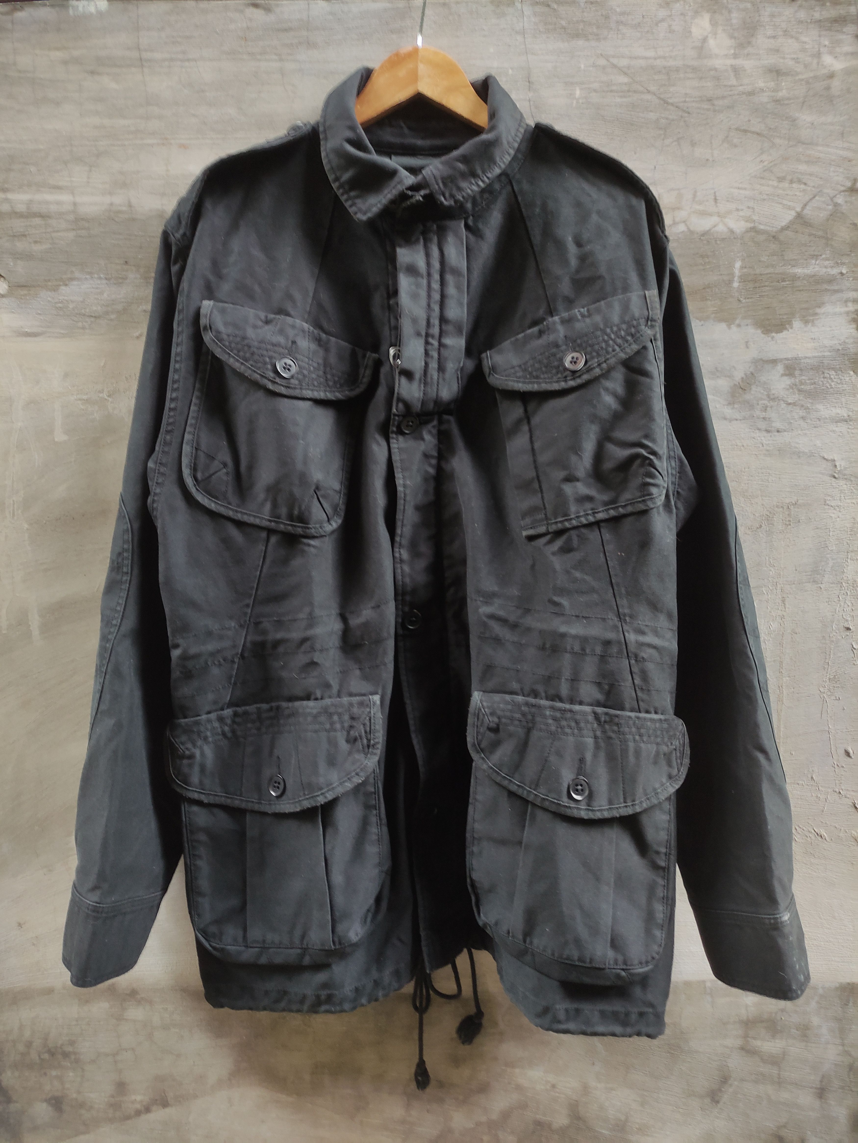 ジャケット・アウター 90s Ralph Lauren \"Military Sampling\" POLO Ralph Lauren Military Safari Style Jacket -Sz XL Vtg