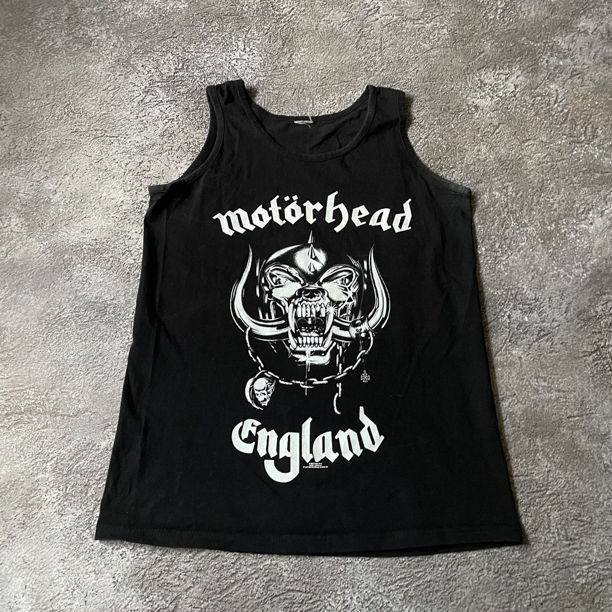 Vintage Vintage 90s Motorhead Graphic Tee Punk Band Tee Oversized M Size US M / EU 48-50 / 2 - 2 Thumbnail