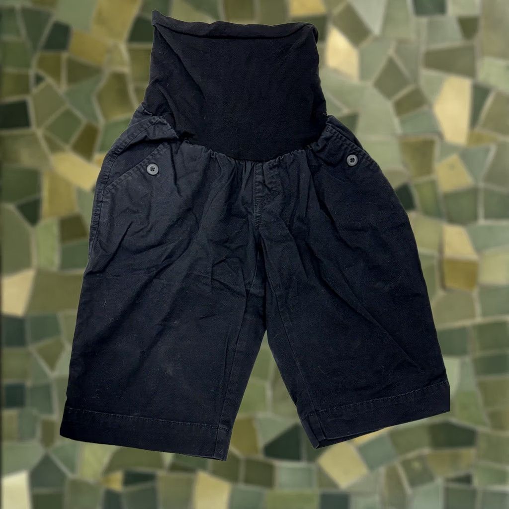 MoMA Oh! Momma Black Bermuda Shorts Size Small Womens Size 28" / US 6 / IT 42 - 1 Thumbnail