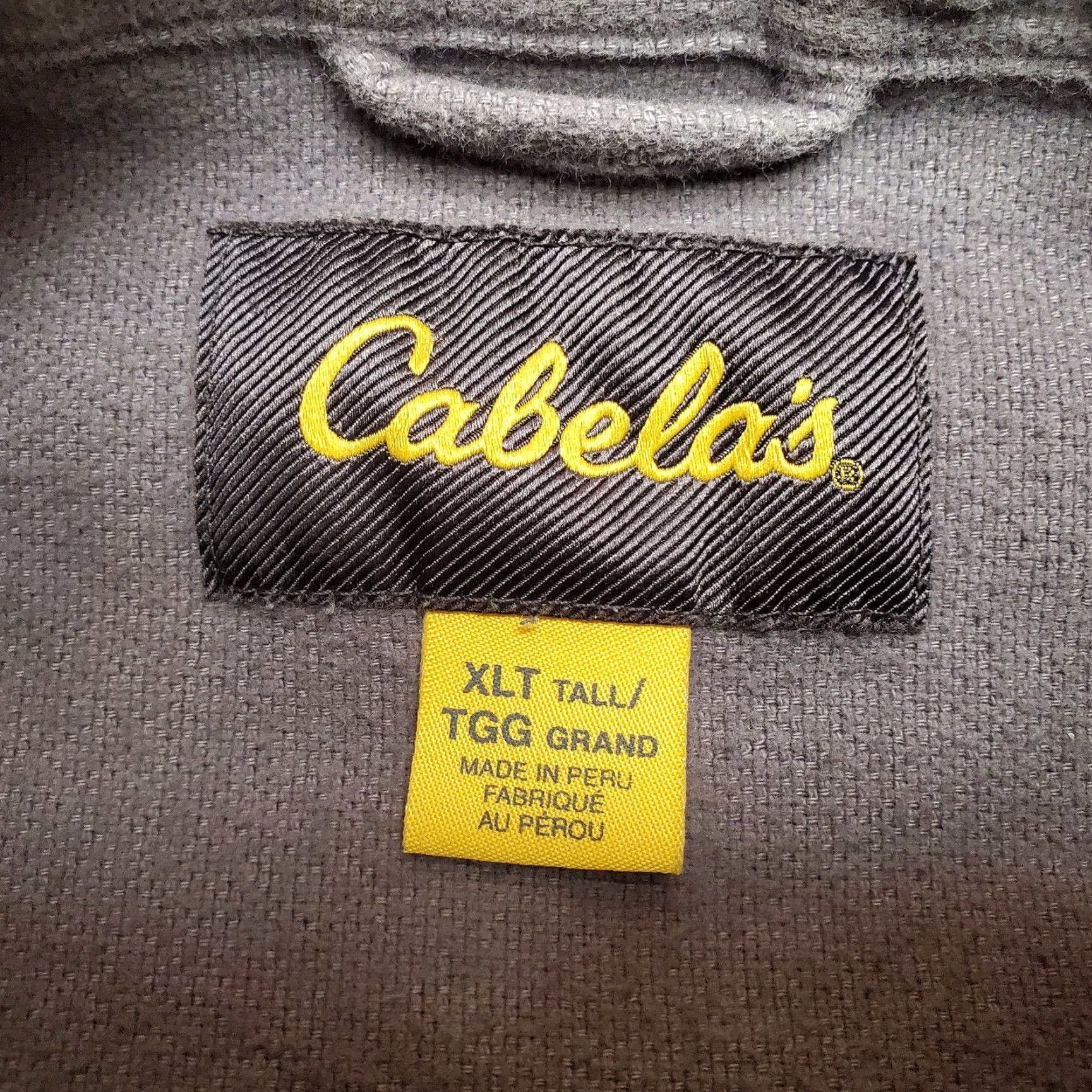 Vintage VINTAGE Cabelas Chamois Shirt Mens LT Gray Flannel Outdoors Pocket Casual Shirt Long Sleeve Mens LT Gray Chamois Shirt Outdoors Casual Size US L / EU 52-54 / 3 - 3 Thumbnail