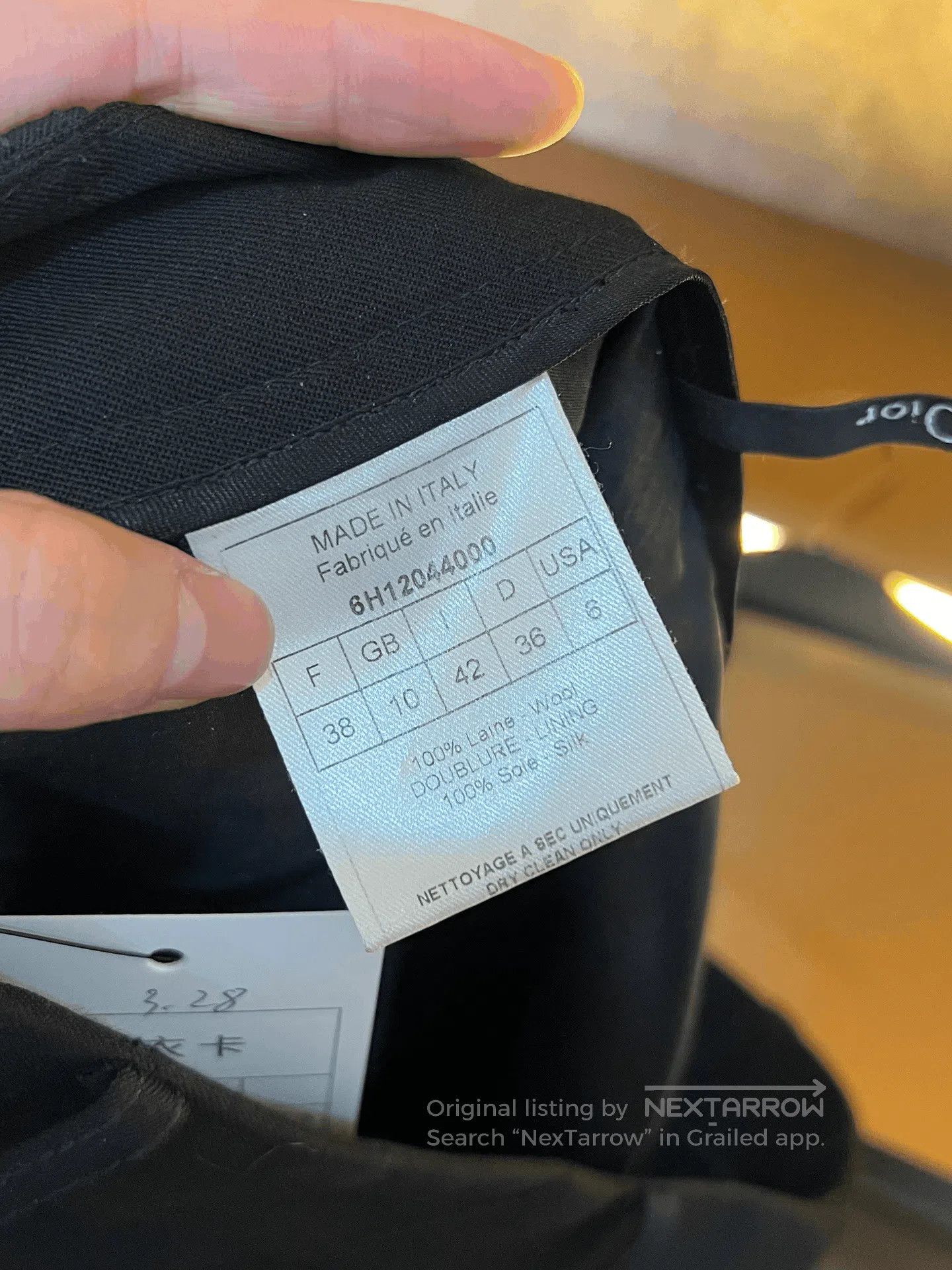 Dior Dior Size 38 Trousers. Size US 38 / EU 54 - 3 Thumbnail