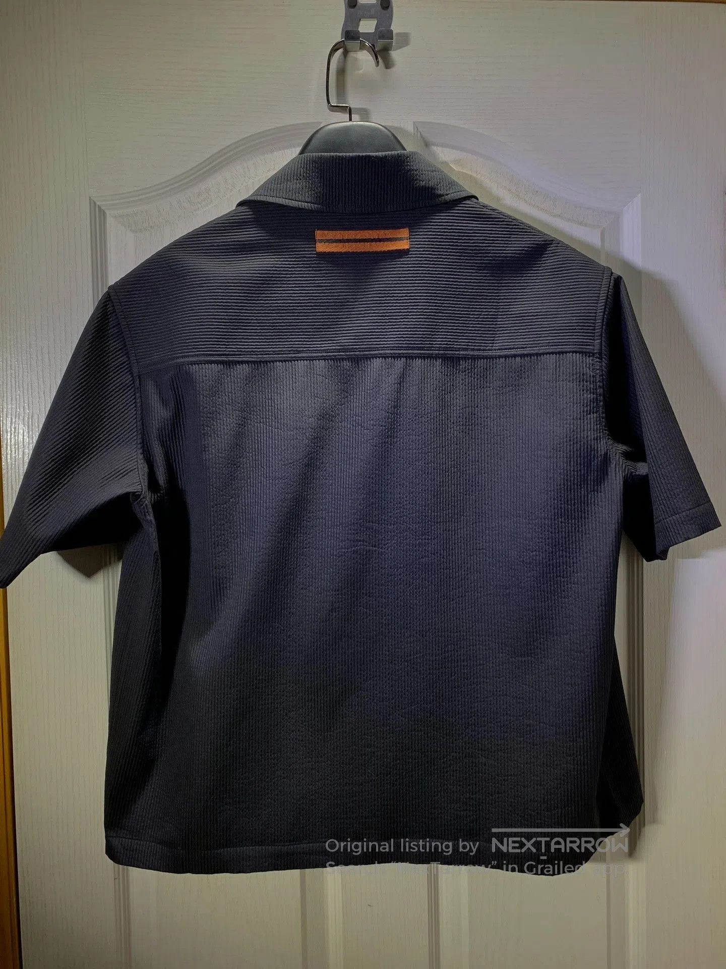 Ermenegildo Zegna ZEGNA Men's Miyake-style Short-sleeve T-shirt. Size US M / EU 48-50 / 2 - 7 Thumbnail