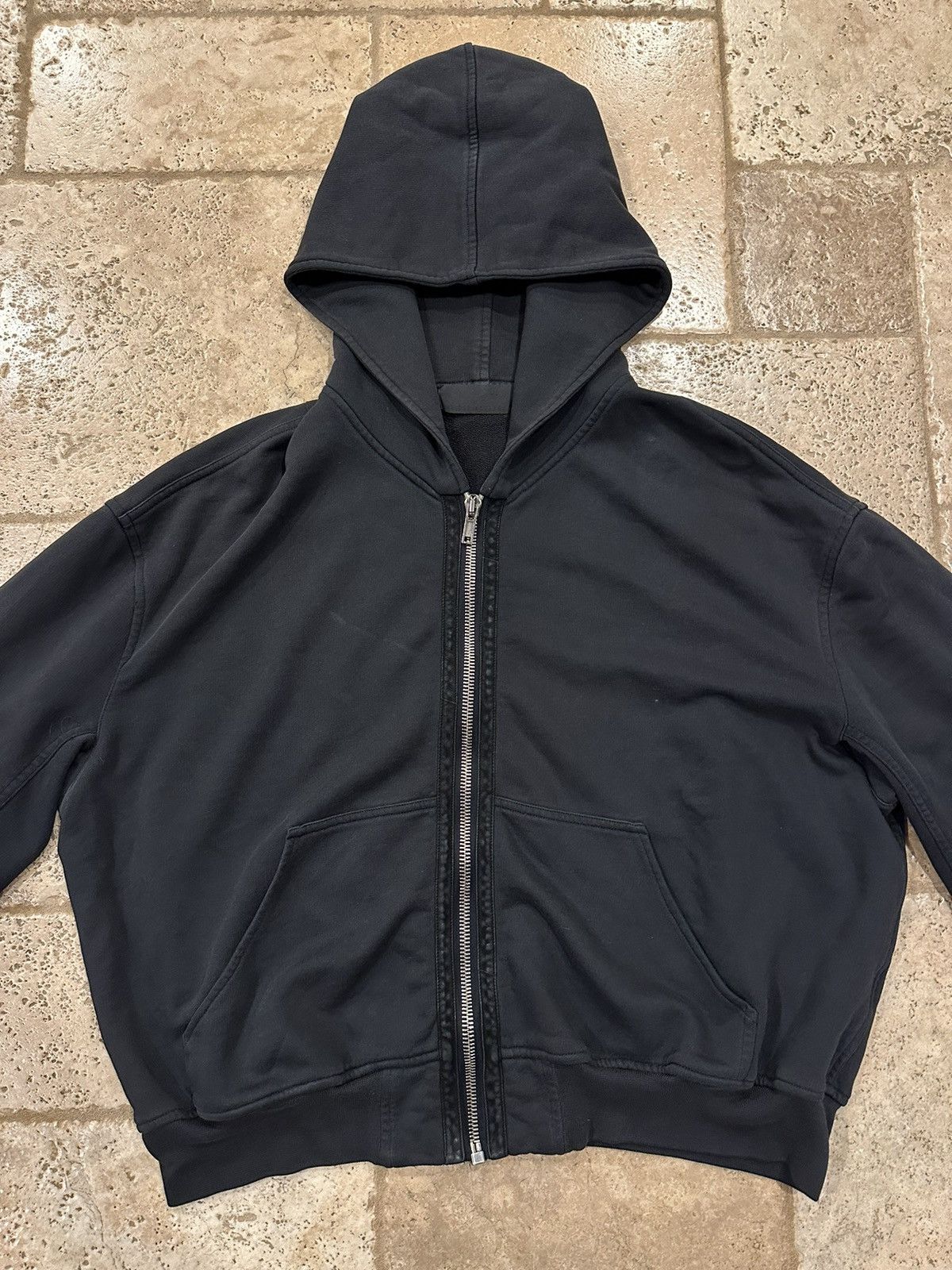 Haider Ackermann Haider Ackermann OG FW14 Suede Trim Zip Up Hoodie Size US L / EU 52-54 / 3 - 5 Thumbnail