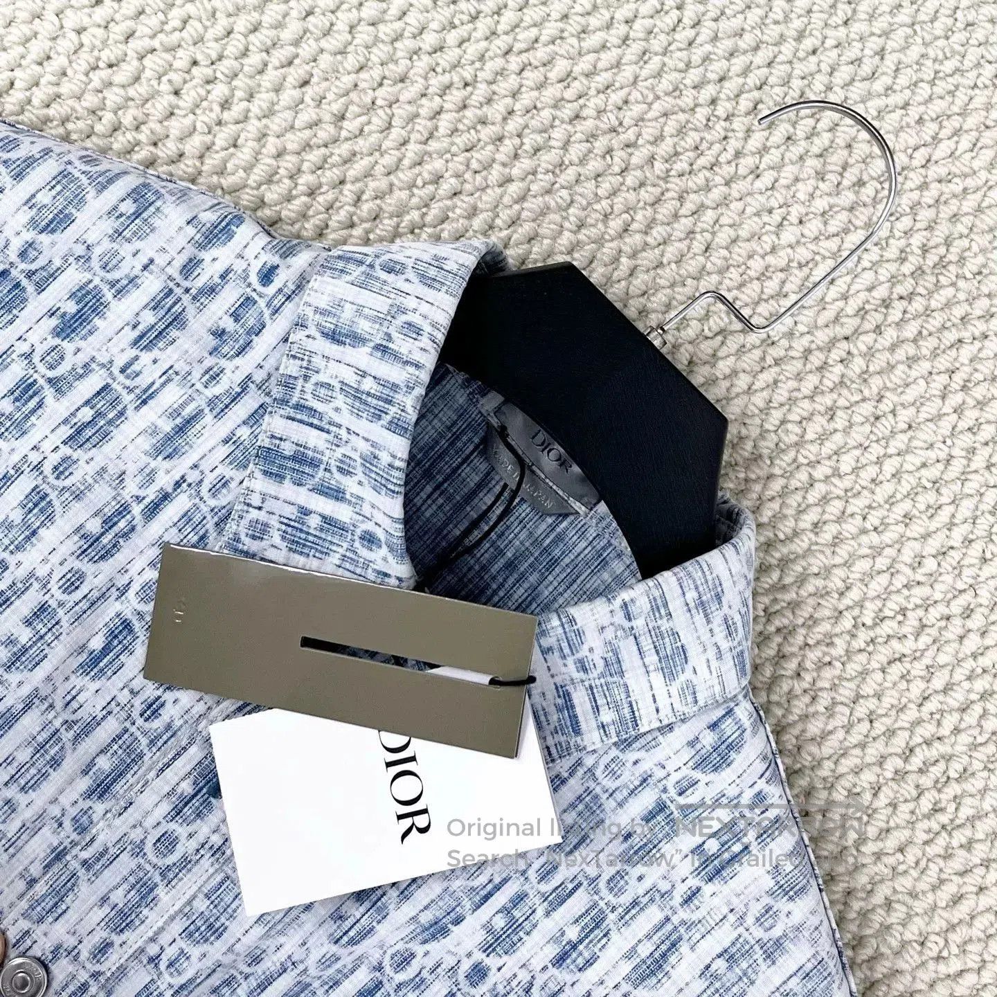 Dior Dior Oblique Logo Denim Jacket. Size US M / EU 48-50 / 2 - 3 Thumbnail