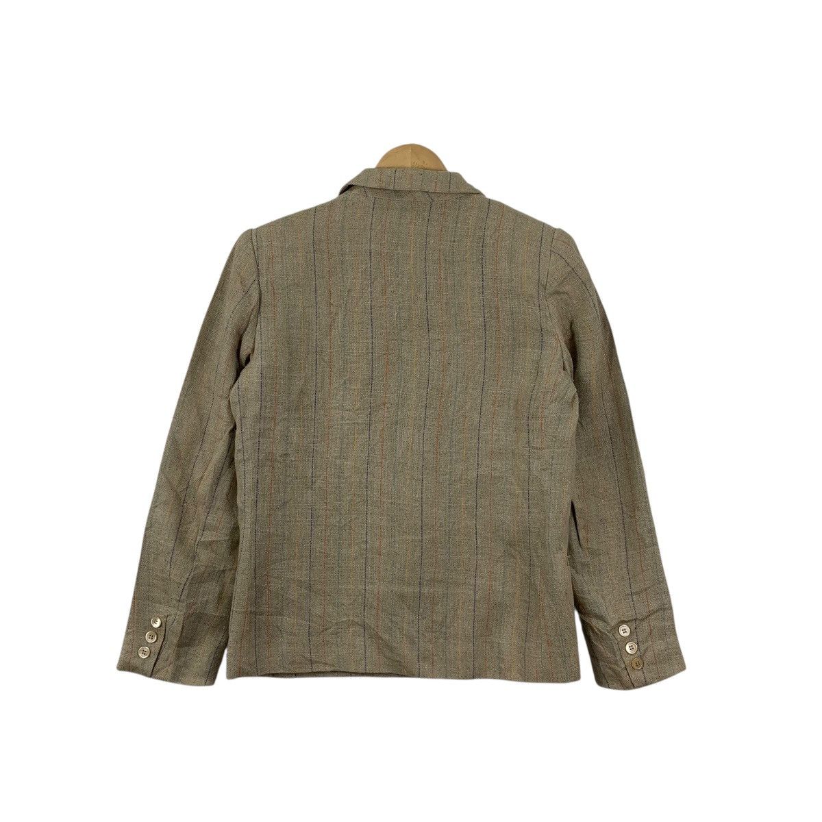 Vintage Vintage 90s LONG STONE EMMEDIPI Made In Italy Peacoat Blazer Size S / US 4 / IT 40 - 7 Thumbnail