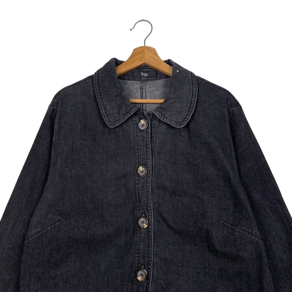 Other Japanese Brand Smile Land Oversize Denim Jacket Size 4XL / US 24-26 - 2 Thumbnail