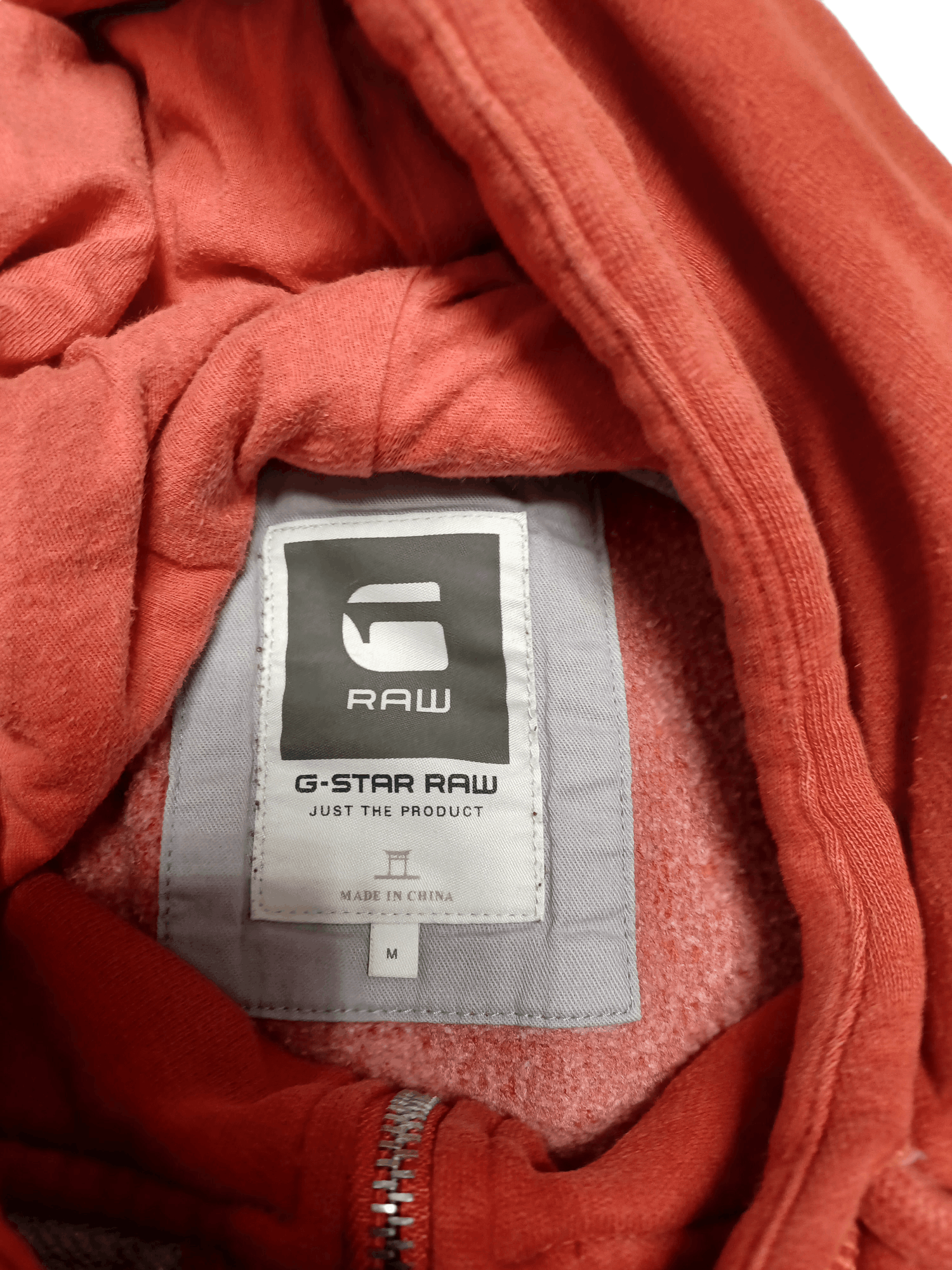 G-Star × Japanese Brand G STAR RAW BIGLOGO EMBROIDERED ZIP HOODIE Size US M / EU 48-50 / 2 - 7 Thumbnail