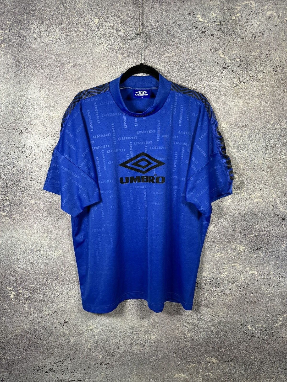 Umbro × Vintage 90’s Vintage Umbro Training Blue Jersey 2XL size Size US XXL / EU 58 / 5 - 1 Thumbnail