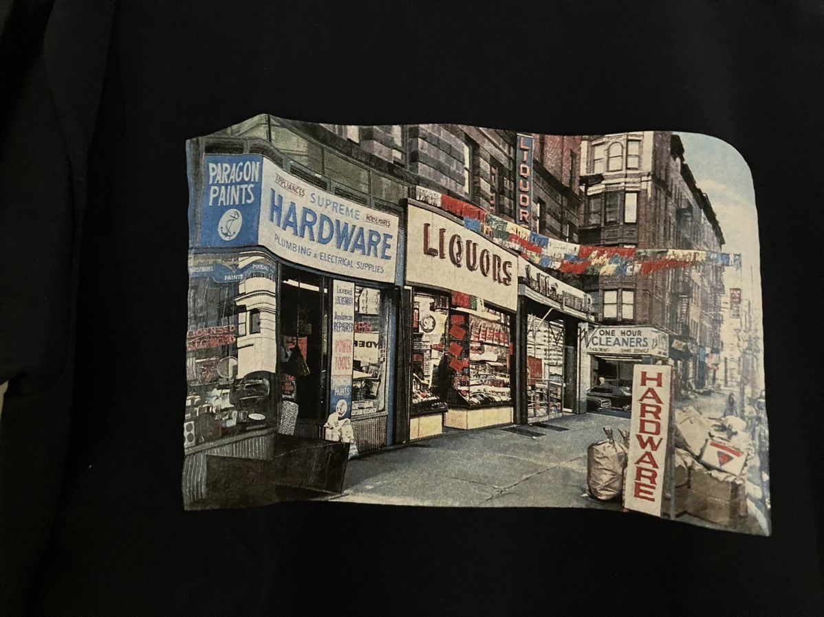 Supreme Supreme Hardware Tee Size Medium Navy Size US M / EU 48-50 / 2 - 2 Thumbnail
